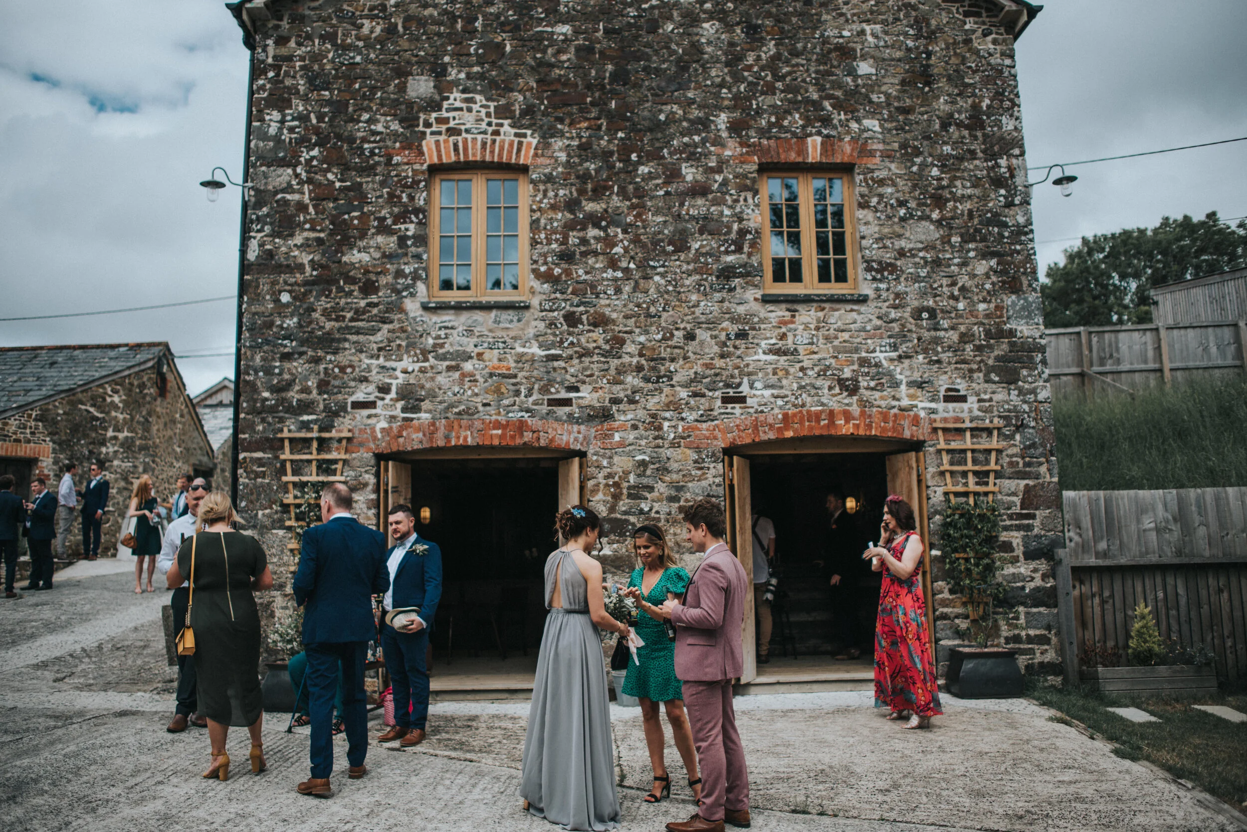 Launcells Barton wedding photography in Cornwall by Mark Shaw Photography