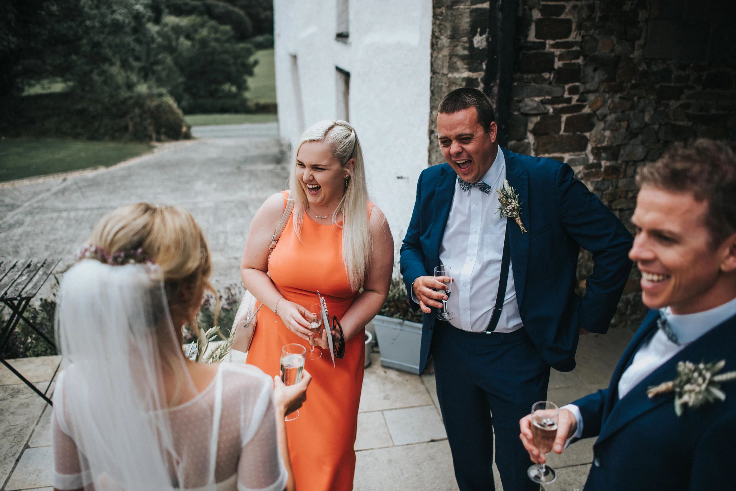 Launcells Barton wedding photography in Cornwall by Mark Shaw Photography