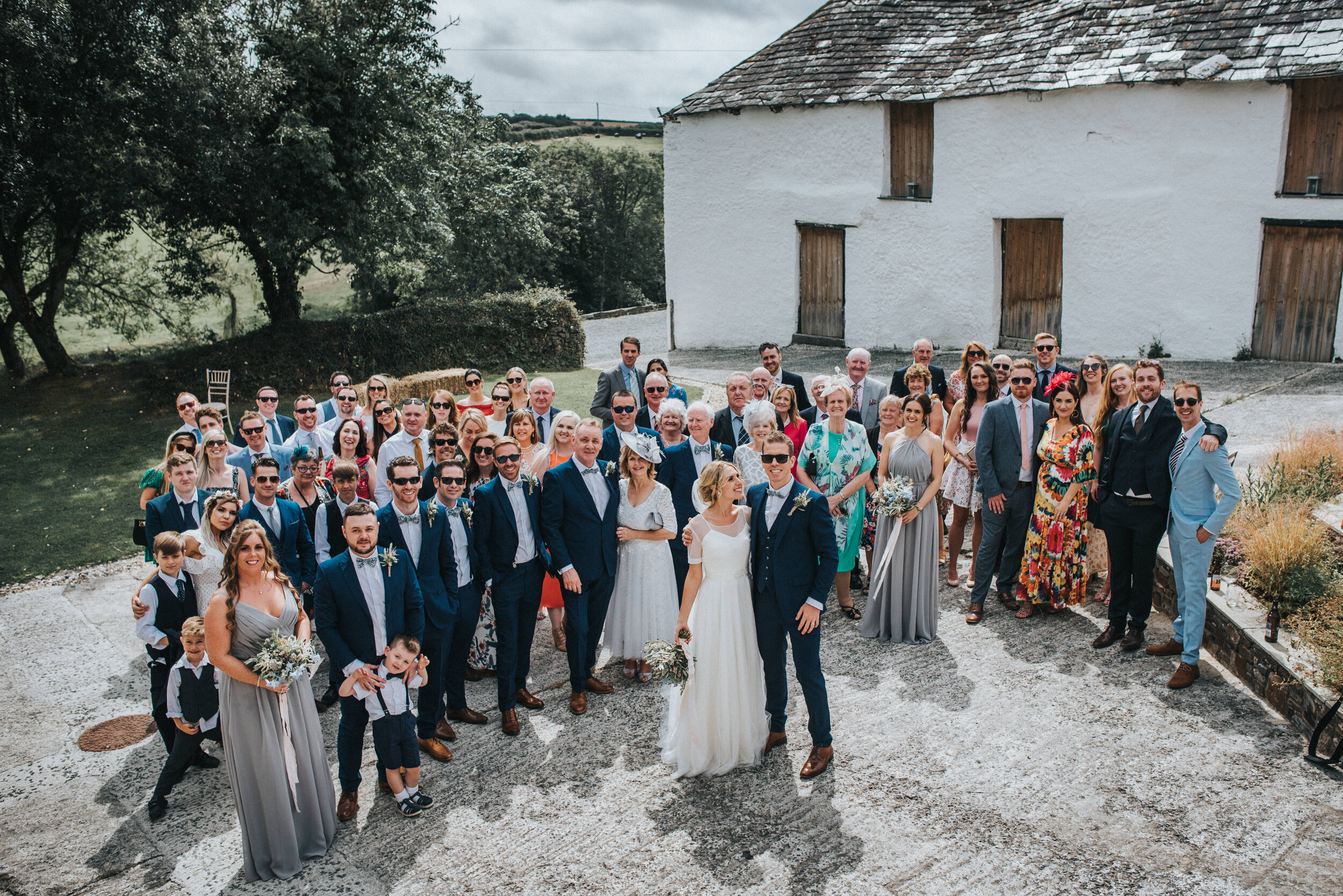 Launcells Barton wedding photography in Cornwall by Mark Shaw Photography