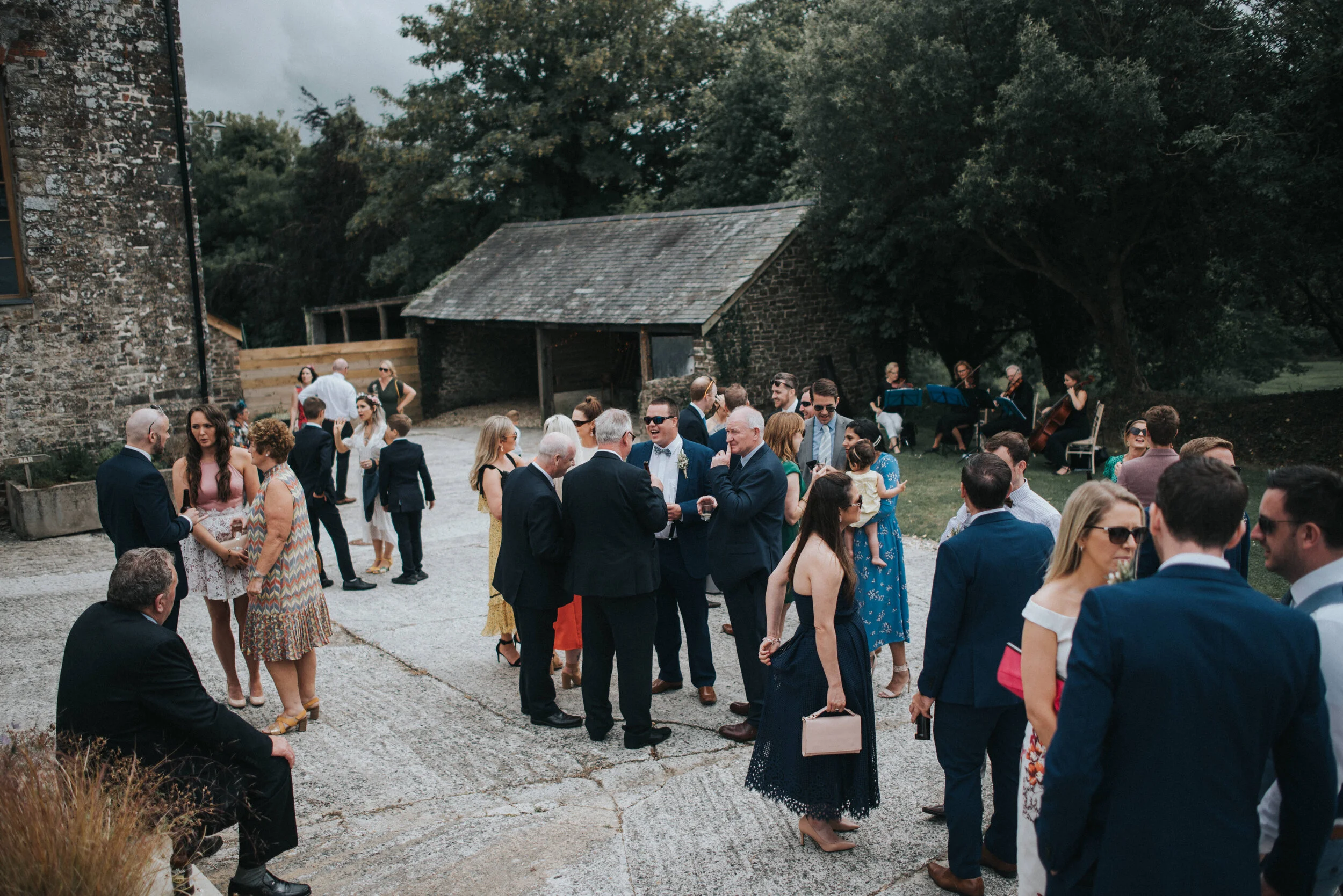 Launcells Barton wedding photography in Cornwall by Mark Shaw Photography