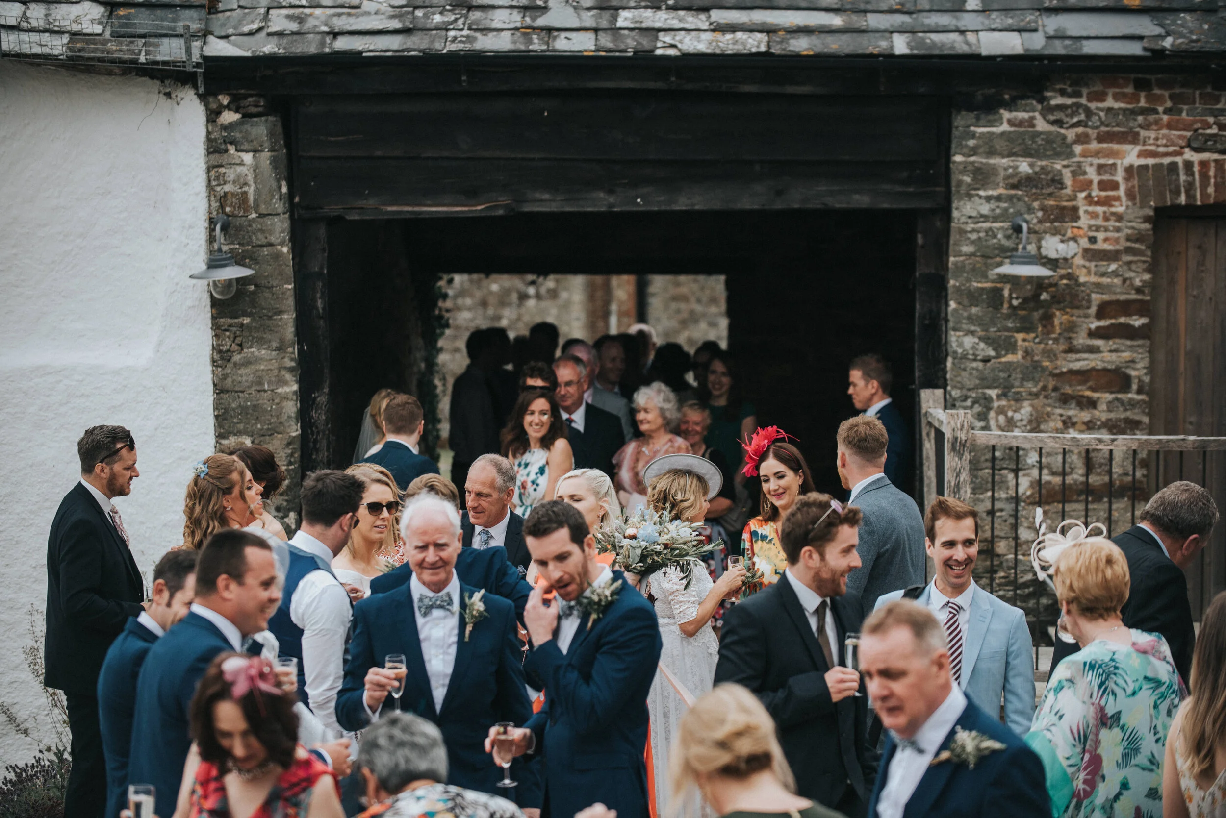 Launcells Barton wedding photography in Cornwall by Mark Shaw Photography