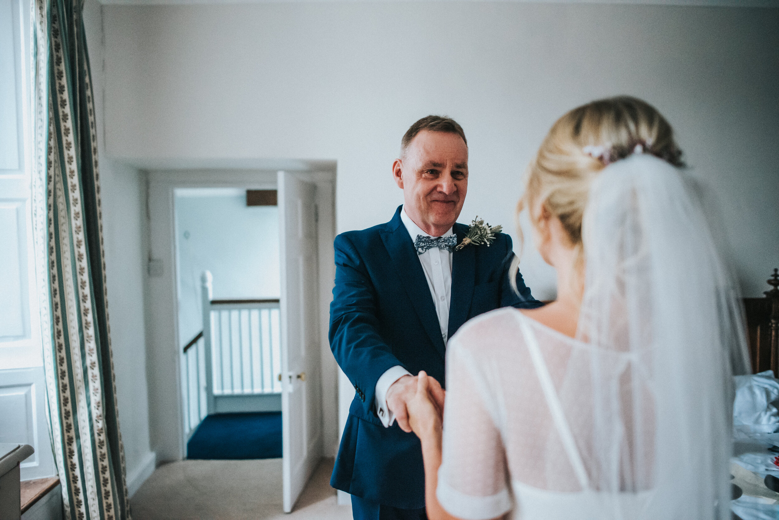 Wedding photography at Launcells Barton in Cornwall by wedding photographer Mark Shaw