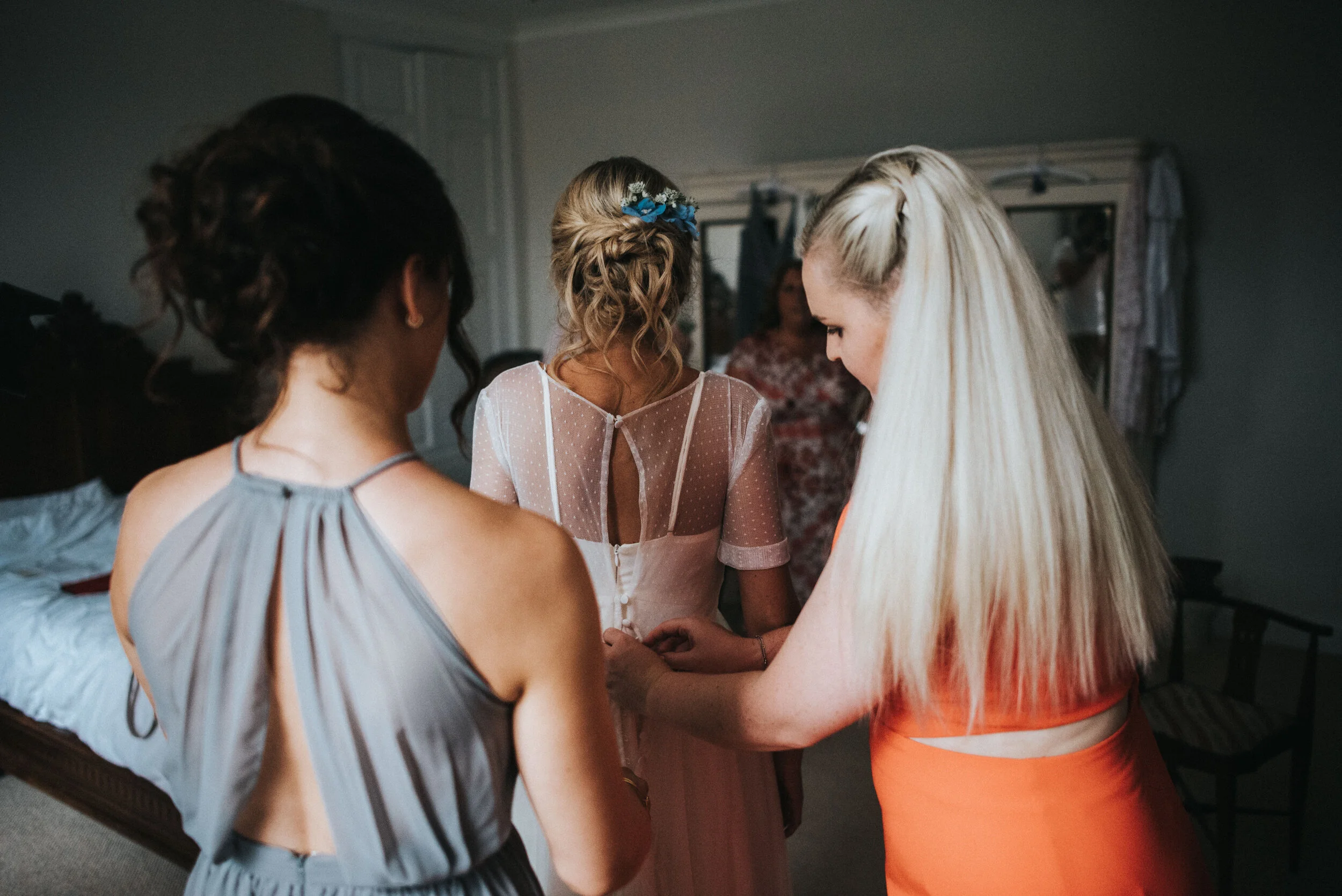 Launcells Barton wedding photographer Cornwall