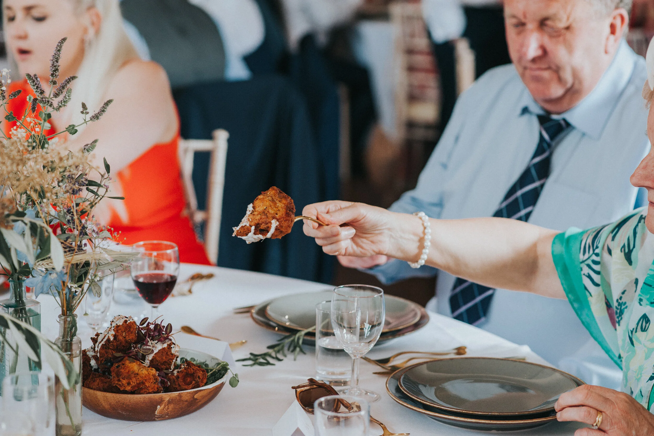 Speeches at Launcells Barton in Bude, captured by Cornwall wedding photographer Mark Shaw Photography