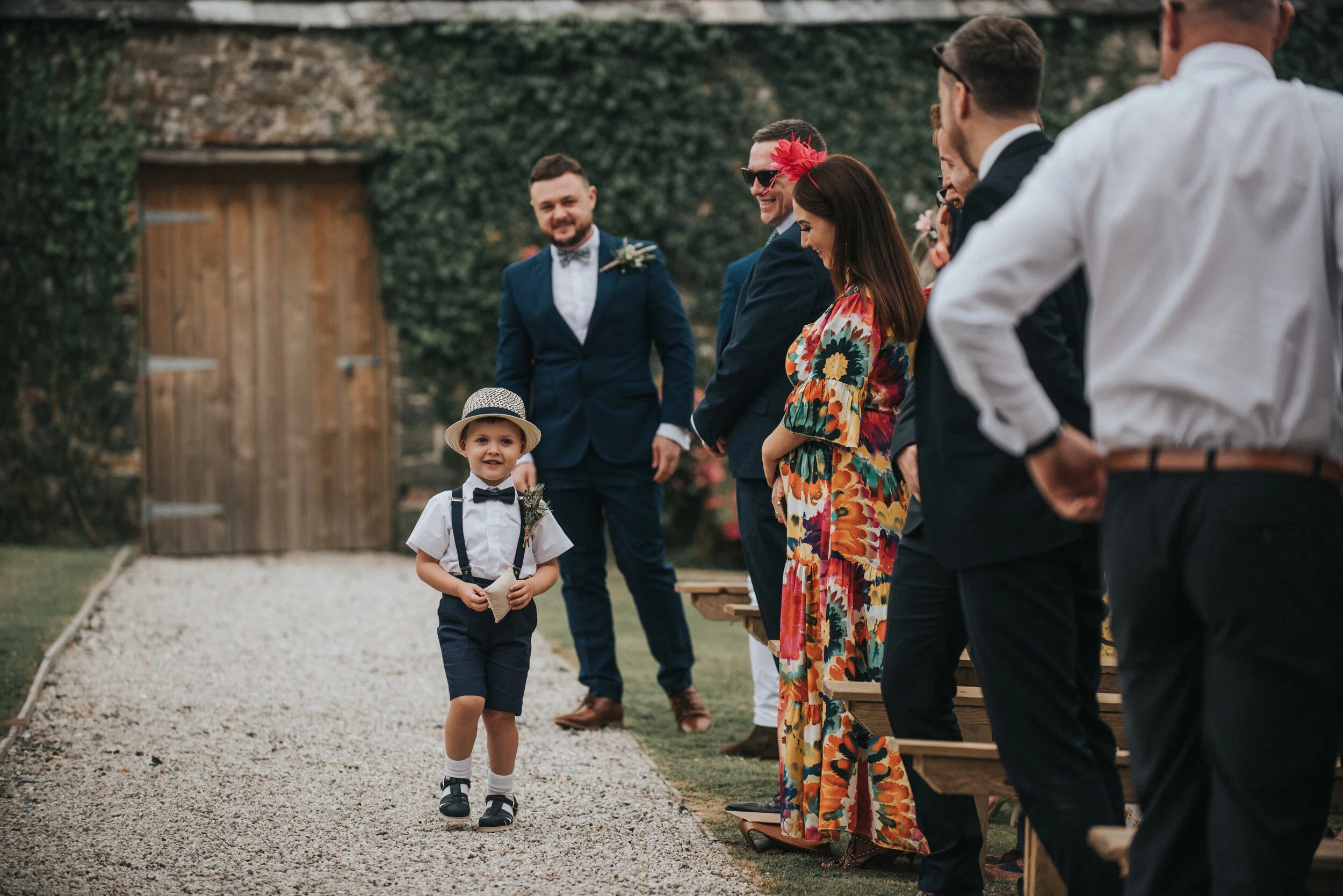 Wedding photography at Launcells Barton in Cornwall by wedding photographer Mark Shaw