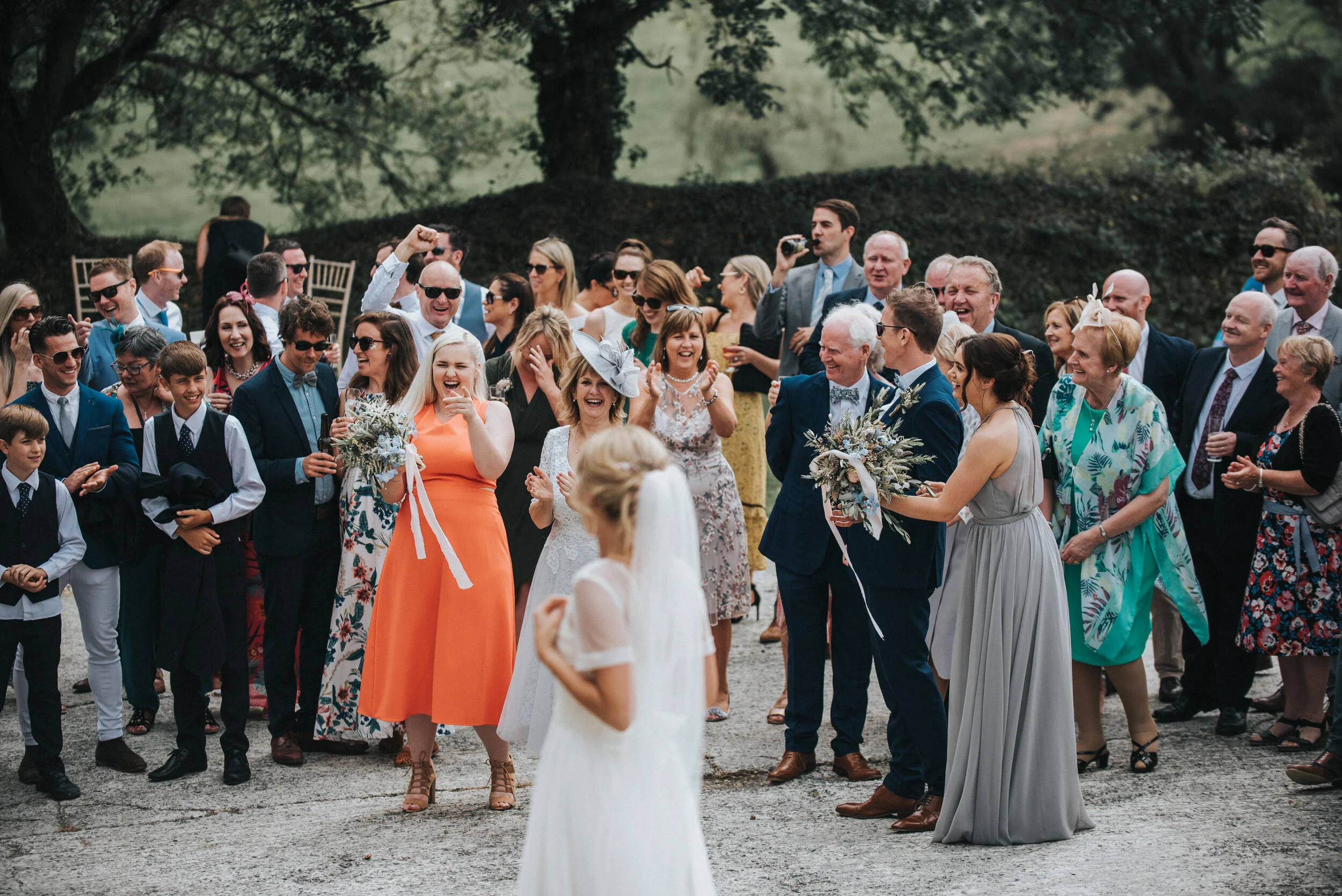 Launcells Barton wedding photography in Cornwall by Mark Shaw Photography