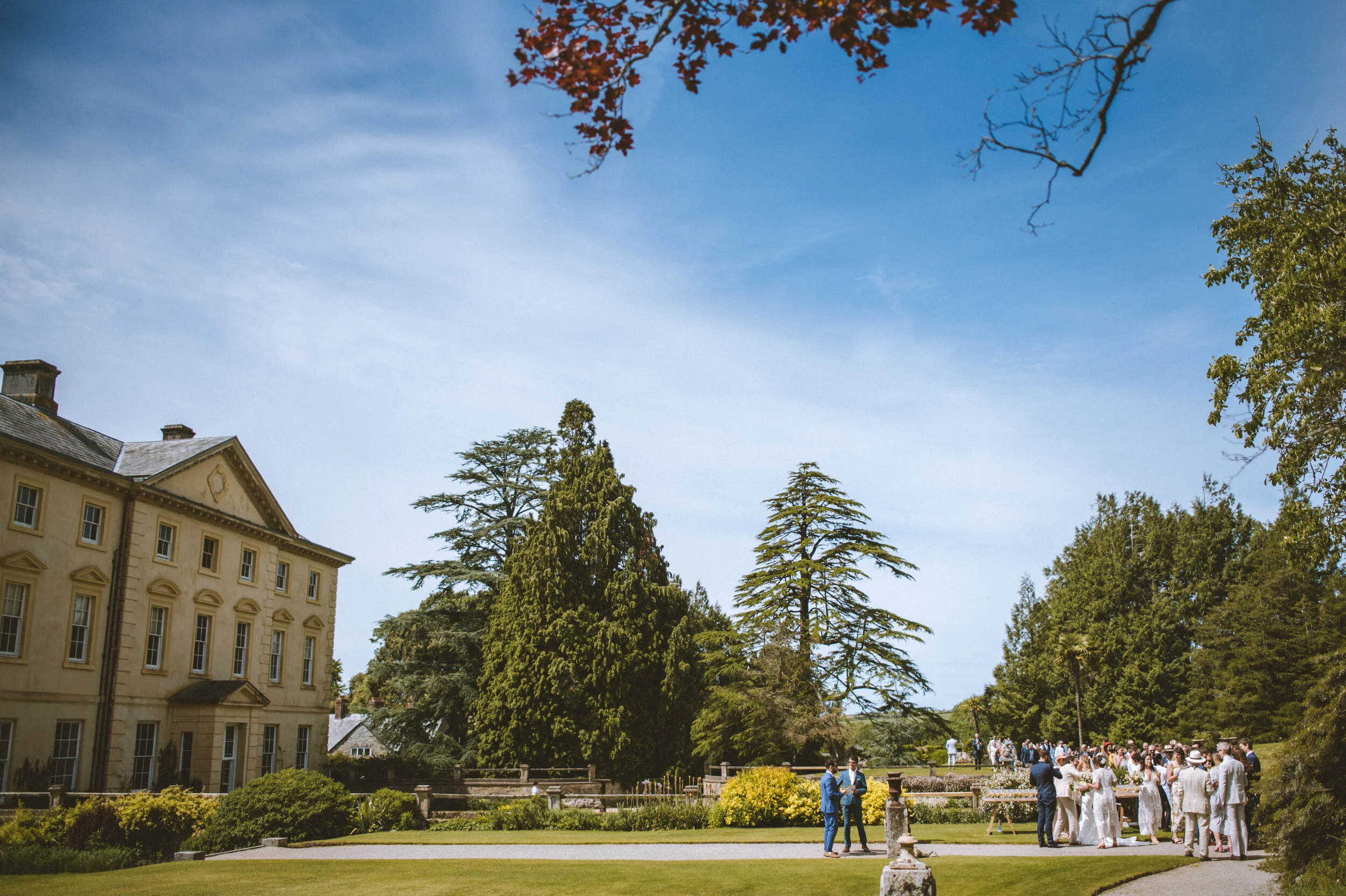 Pencarrow House wedding photography in Cornwall 