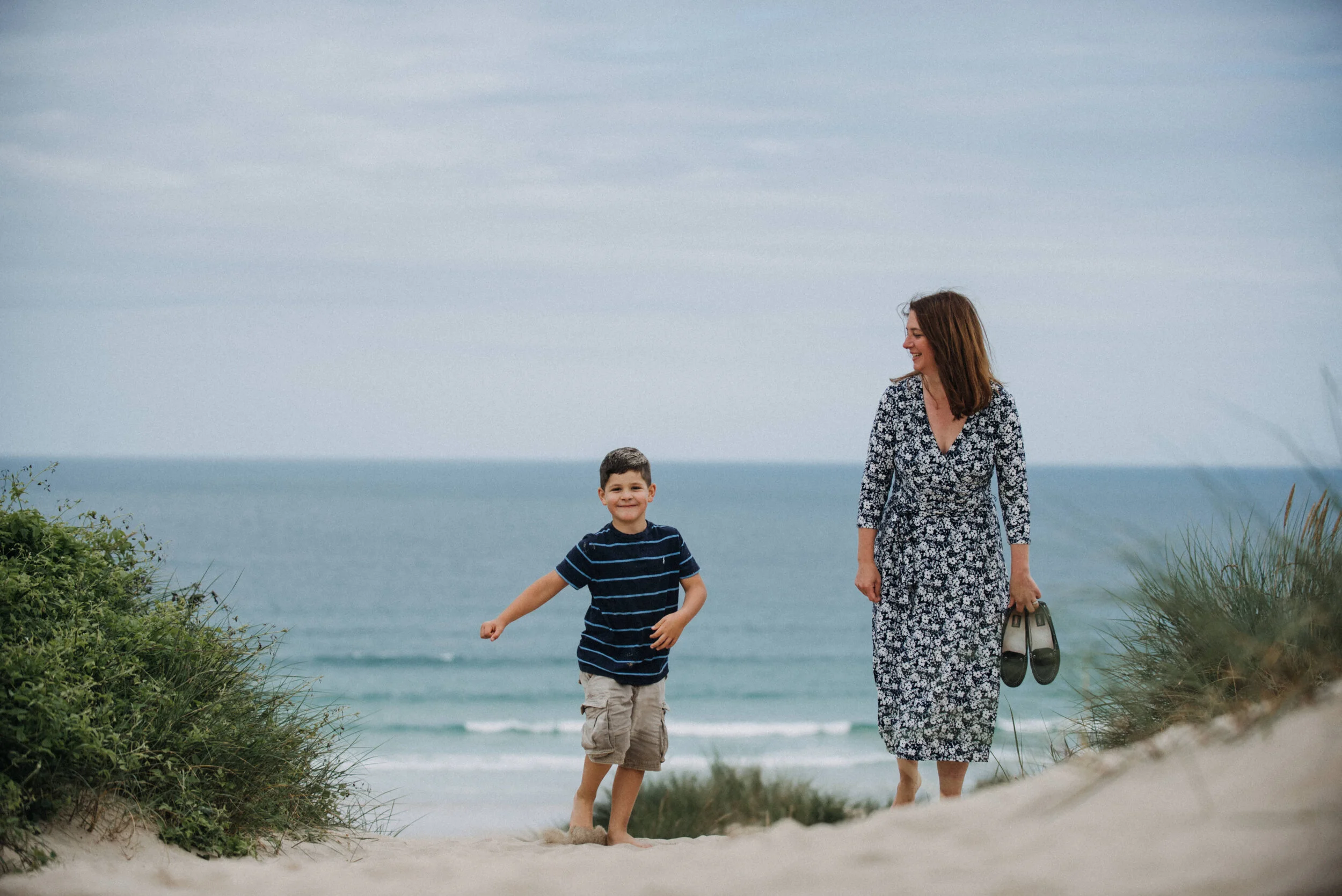 Cornwall family photographer session with Mark Shaw photography