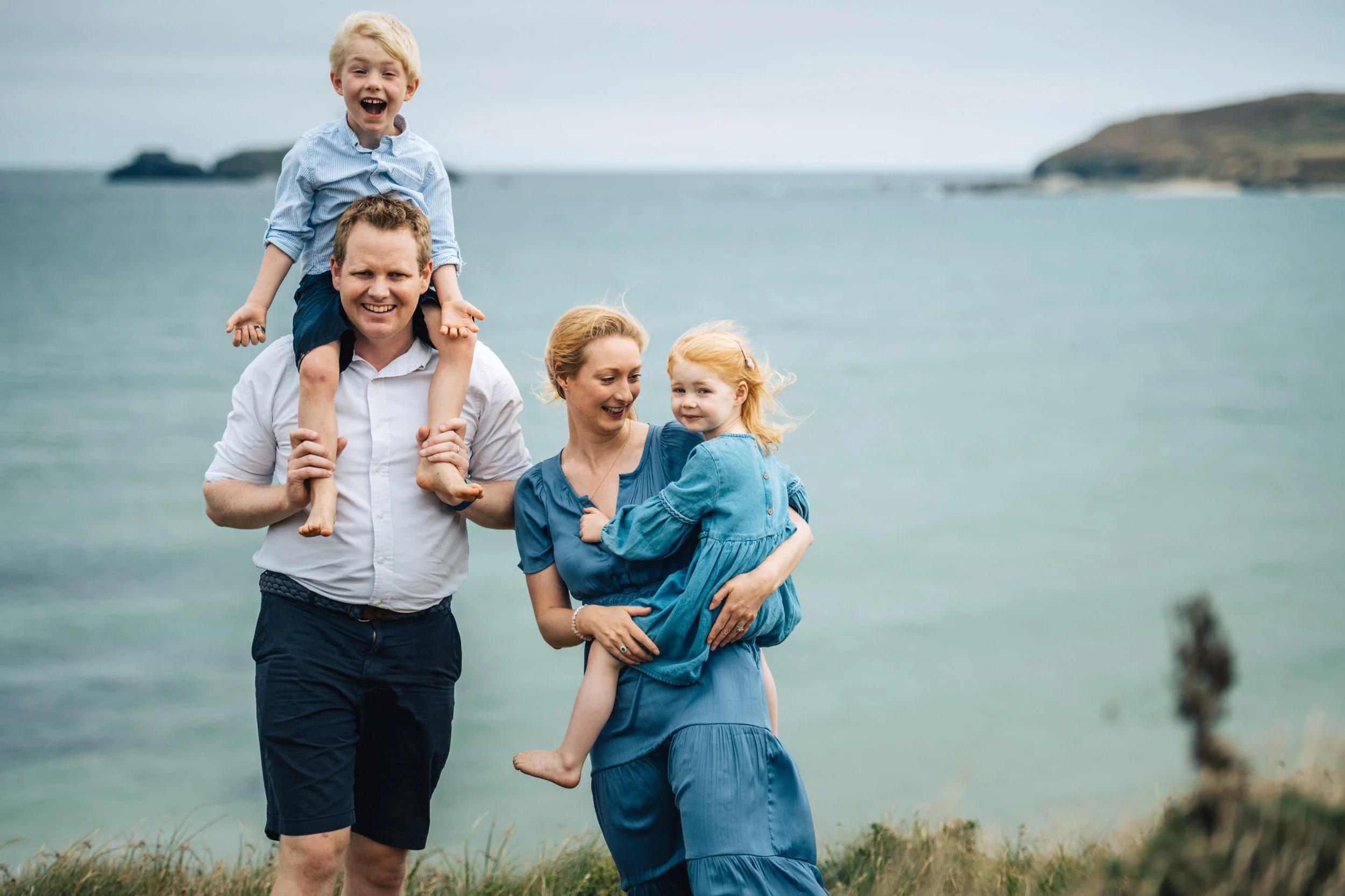 Cornwall family photographer session with Mark Shaw photography