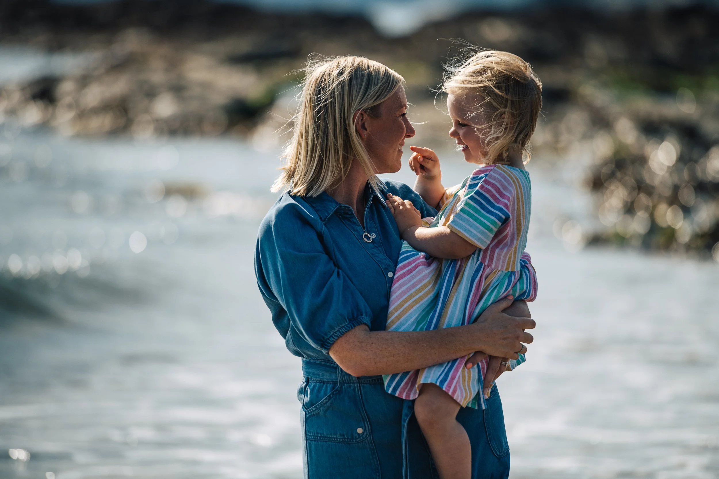 Cornwall family photographer session with Mark Shaw photography