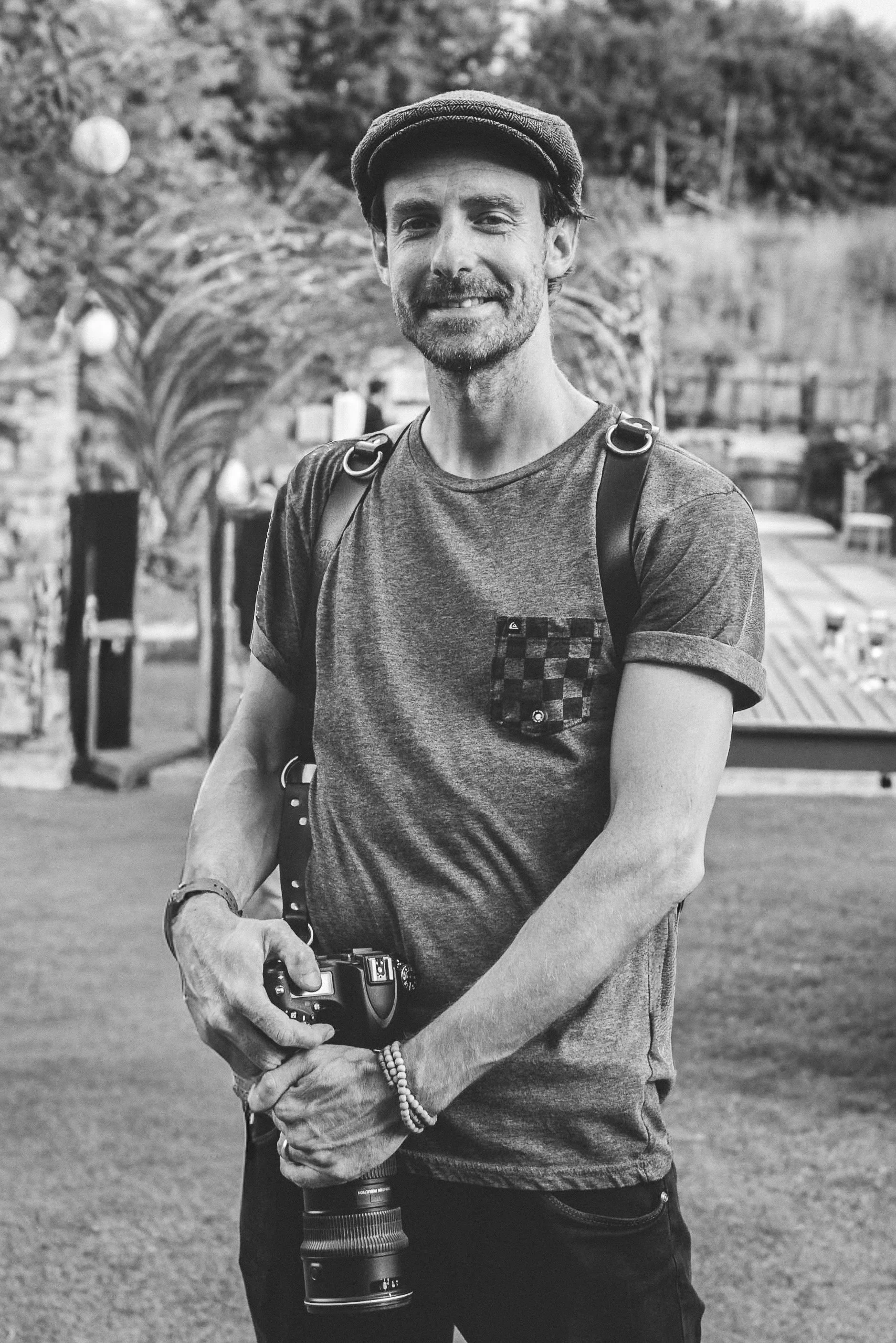 A photo of Mark Shaw, wedding photographer from Cornwall.