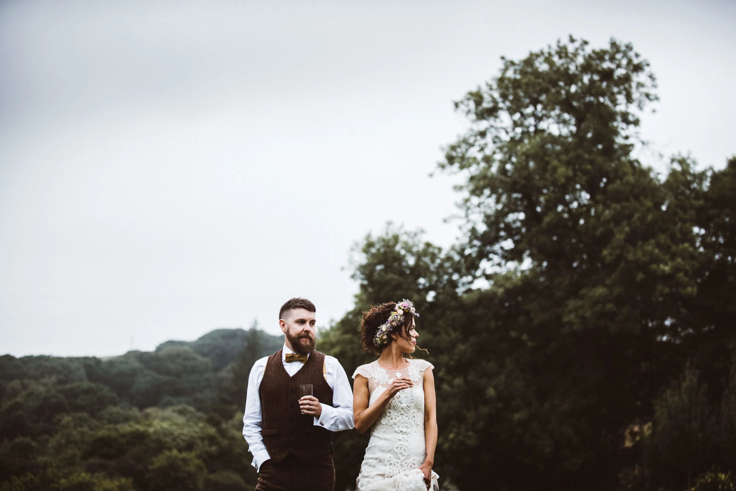 Pengenna Manor wedding in Cornwall captured by Mark Shaw Photography