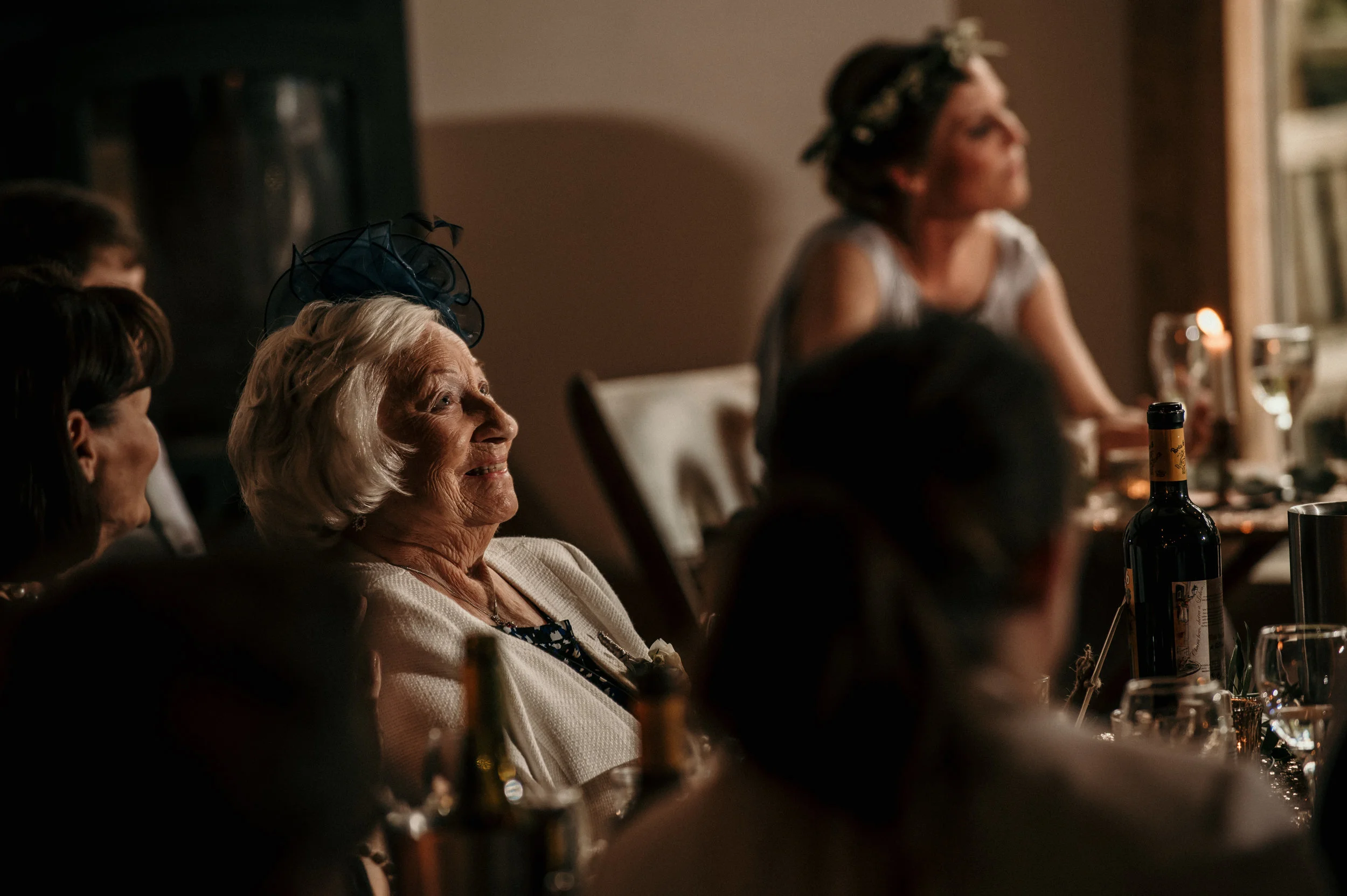 Wedding speeches captured at Nancarrow Farm by award-winning documentary style Cornwall wedding photographer Mark Shaw Photography.