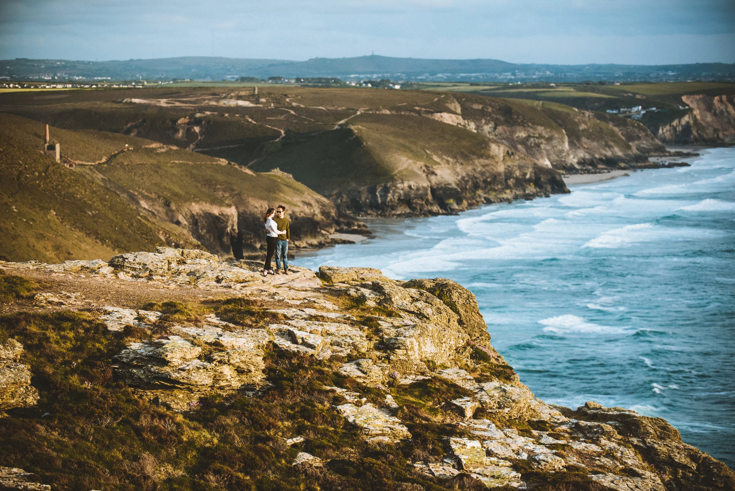 Pre wedding wedding photography in Cornwall