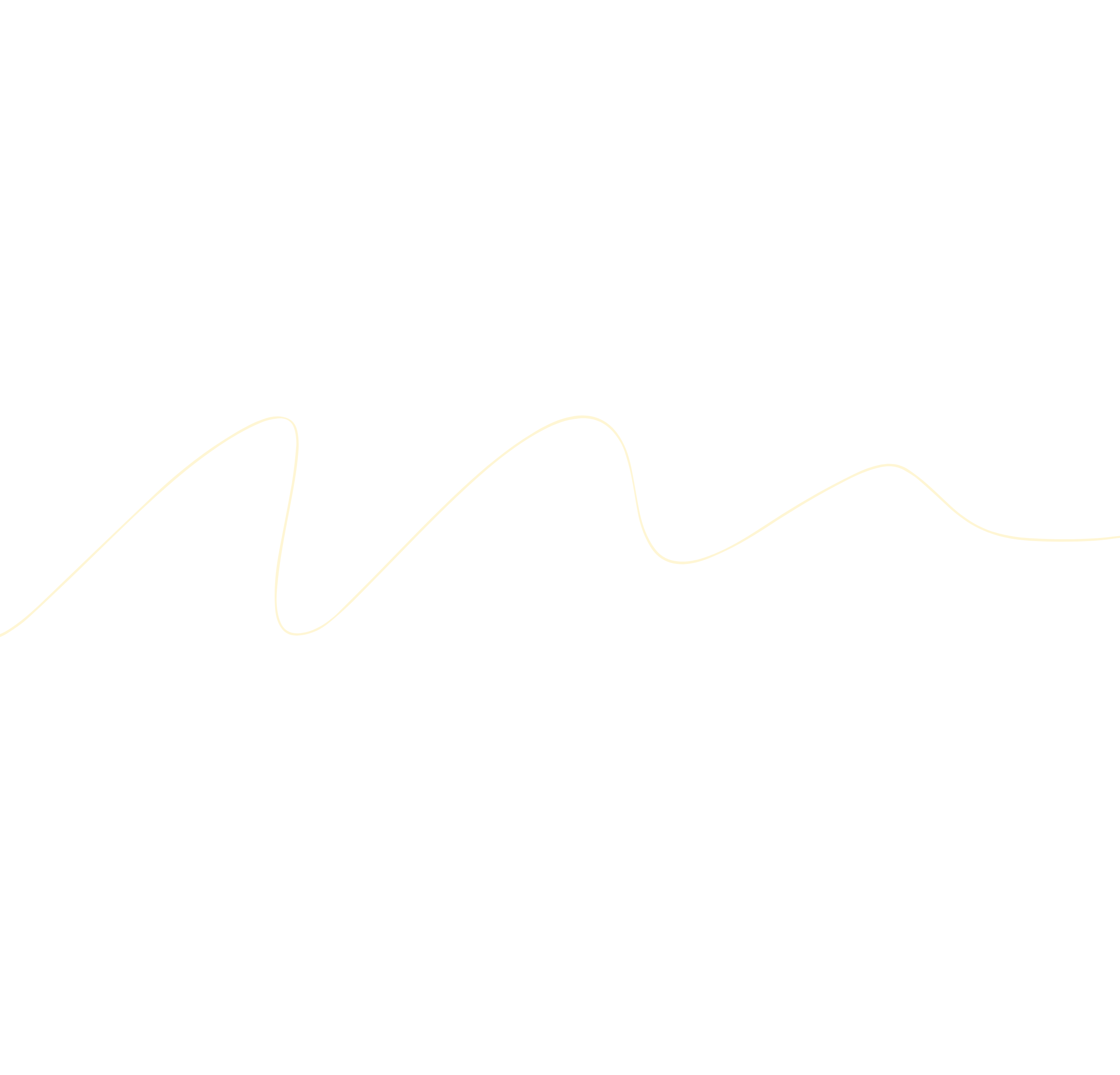 The image features a blank white background with faint, irregular yellow lines scattered across the bottom portion.