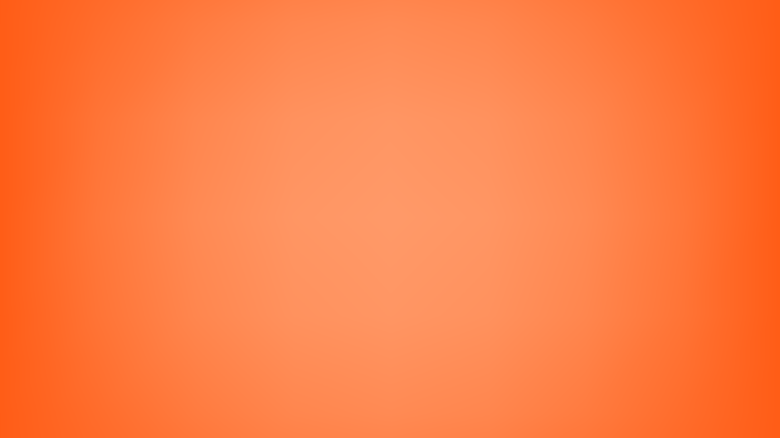 Blank orange background with a gradient effect.