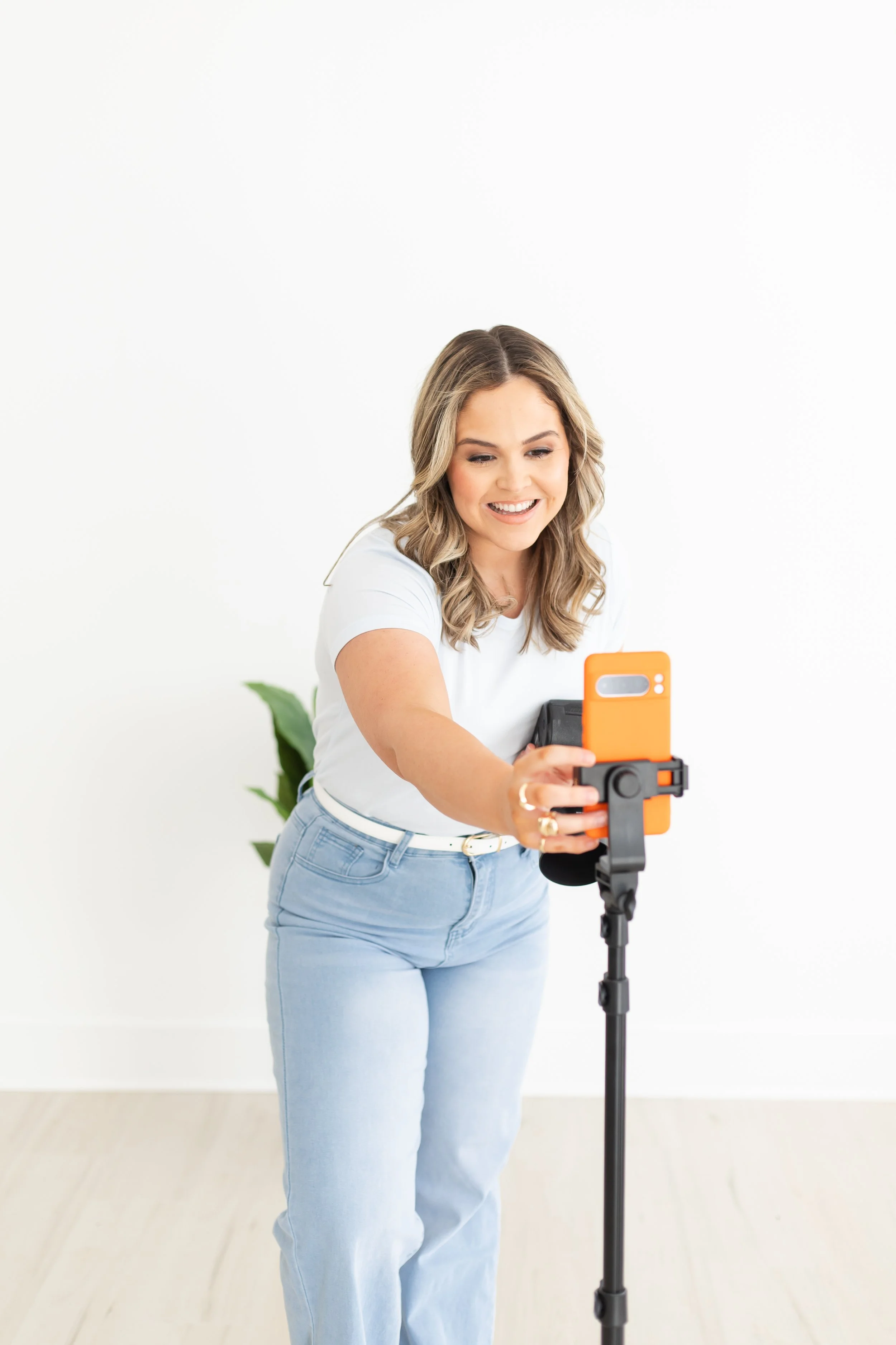 Birmingham social media manager Audrey Creative creating content