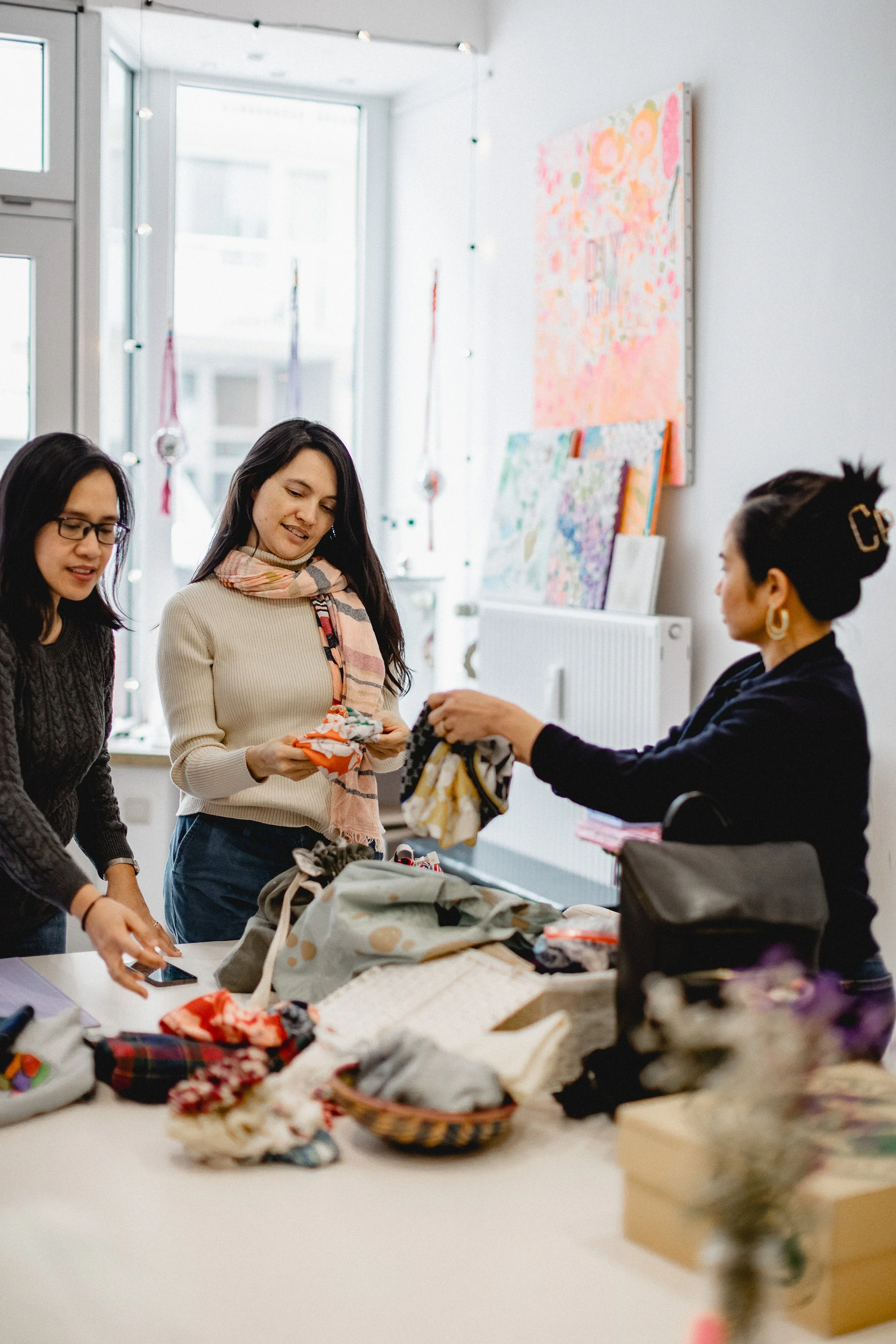 Mend & Matcha Community Circle – Every Fourth Saturday of the Month