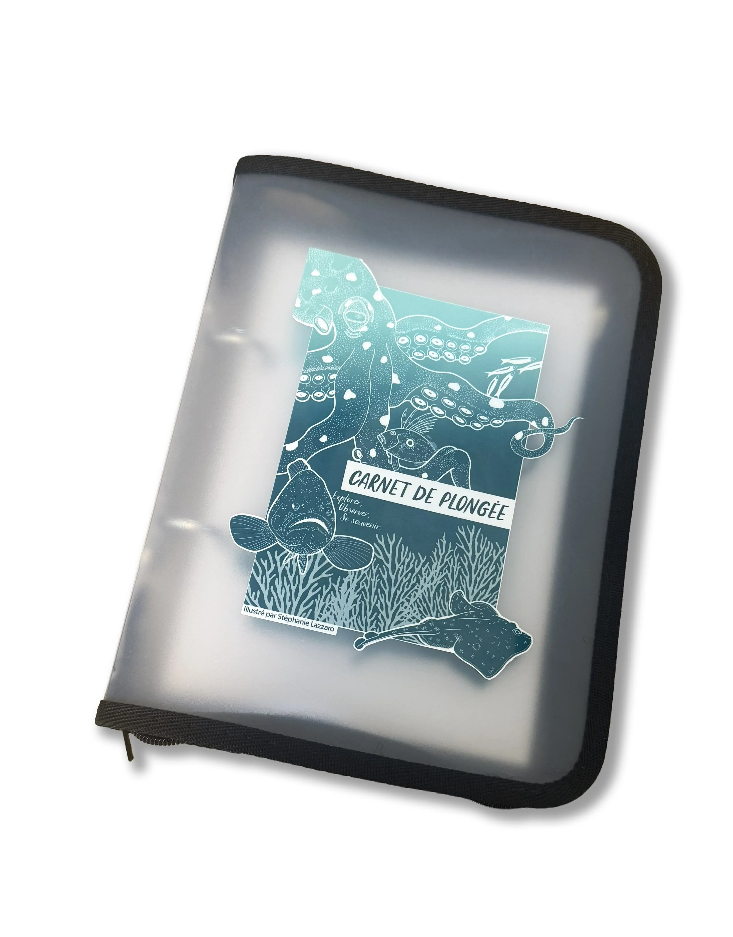  Carnet de plongée 

 
  Un carnet pour noter vos plongées et découvrir la Méditerranée autrement.
    
  Sortie prévue le 25 septembre
 