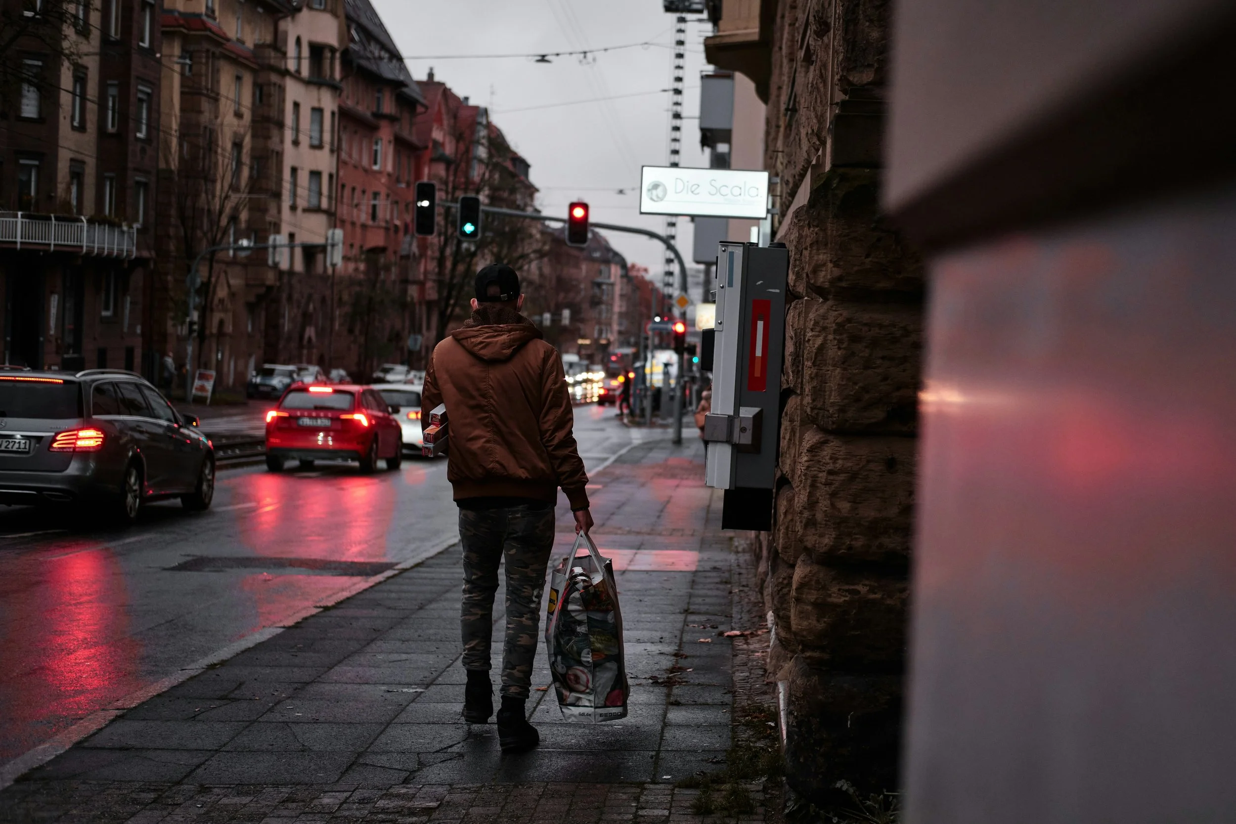 homme rue