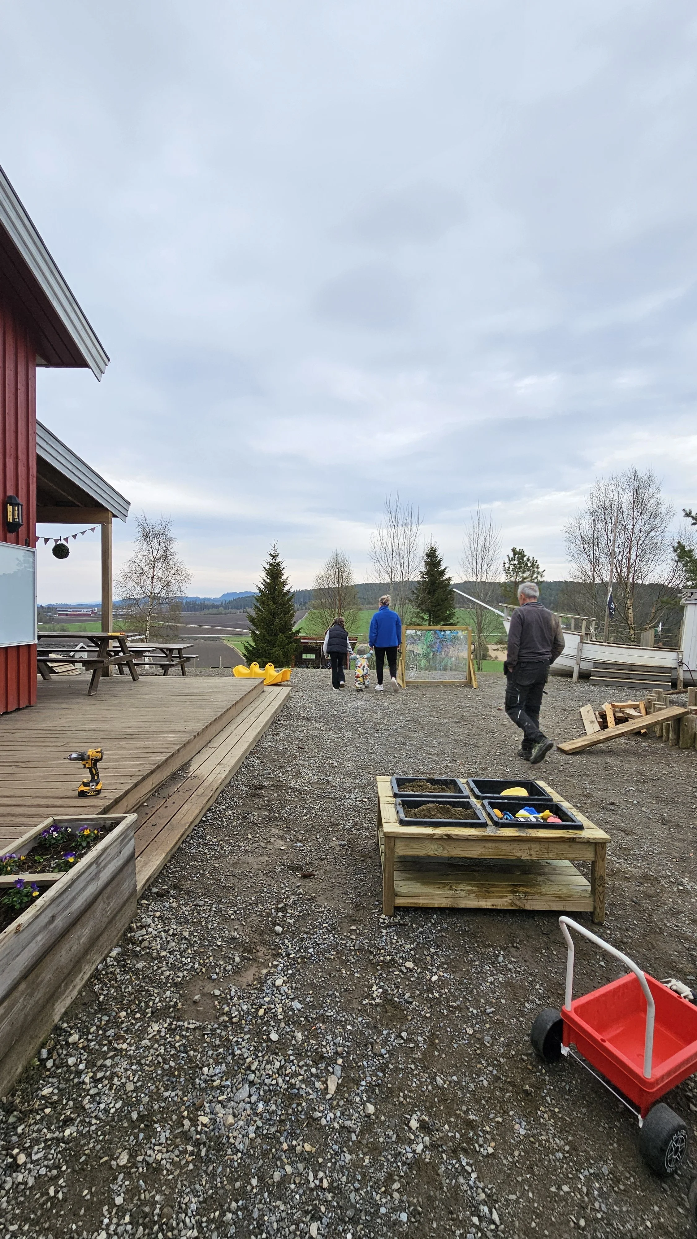 Utelekeplass i Jåddåren gårdsbarnehage