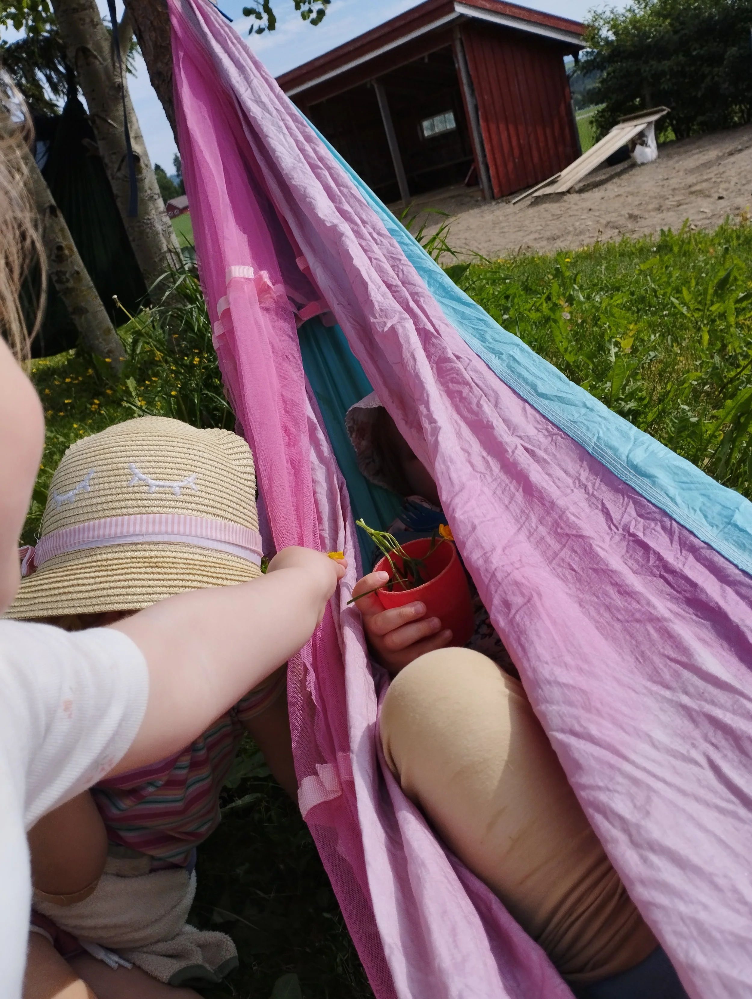 Hengekøye til å hvile i.