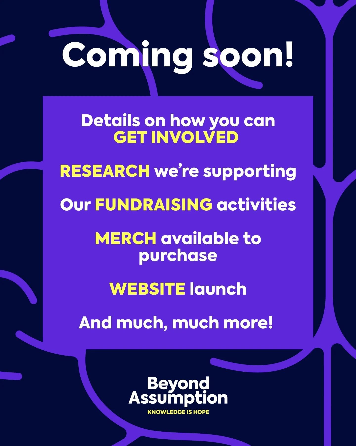 Keep an eye on our page and stories over the next few weeks - lots of exciting things coming!