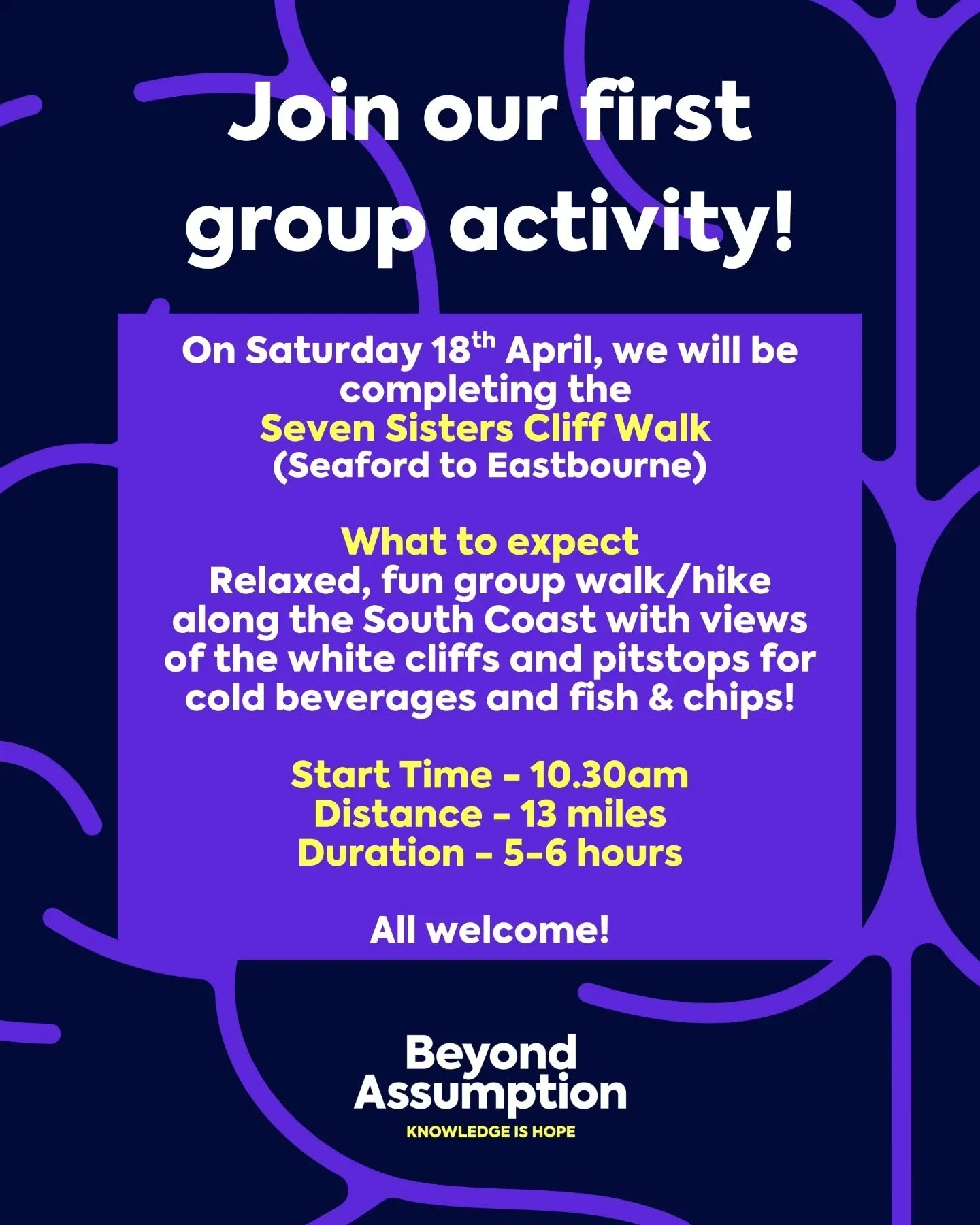 We'd love you to join our first get together! Everyone welcome. DM for more details.