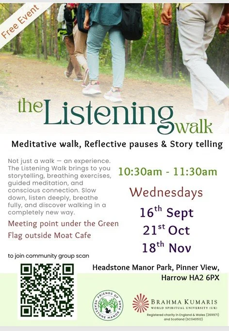 Listening Walks Continue