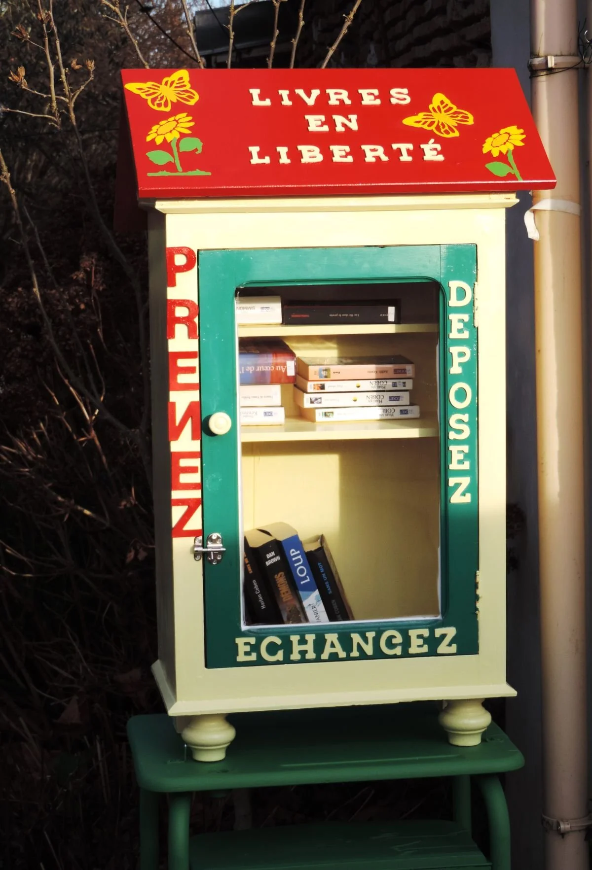Boîte à livres - 80€ [ ou 2 parts de 40€ ]