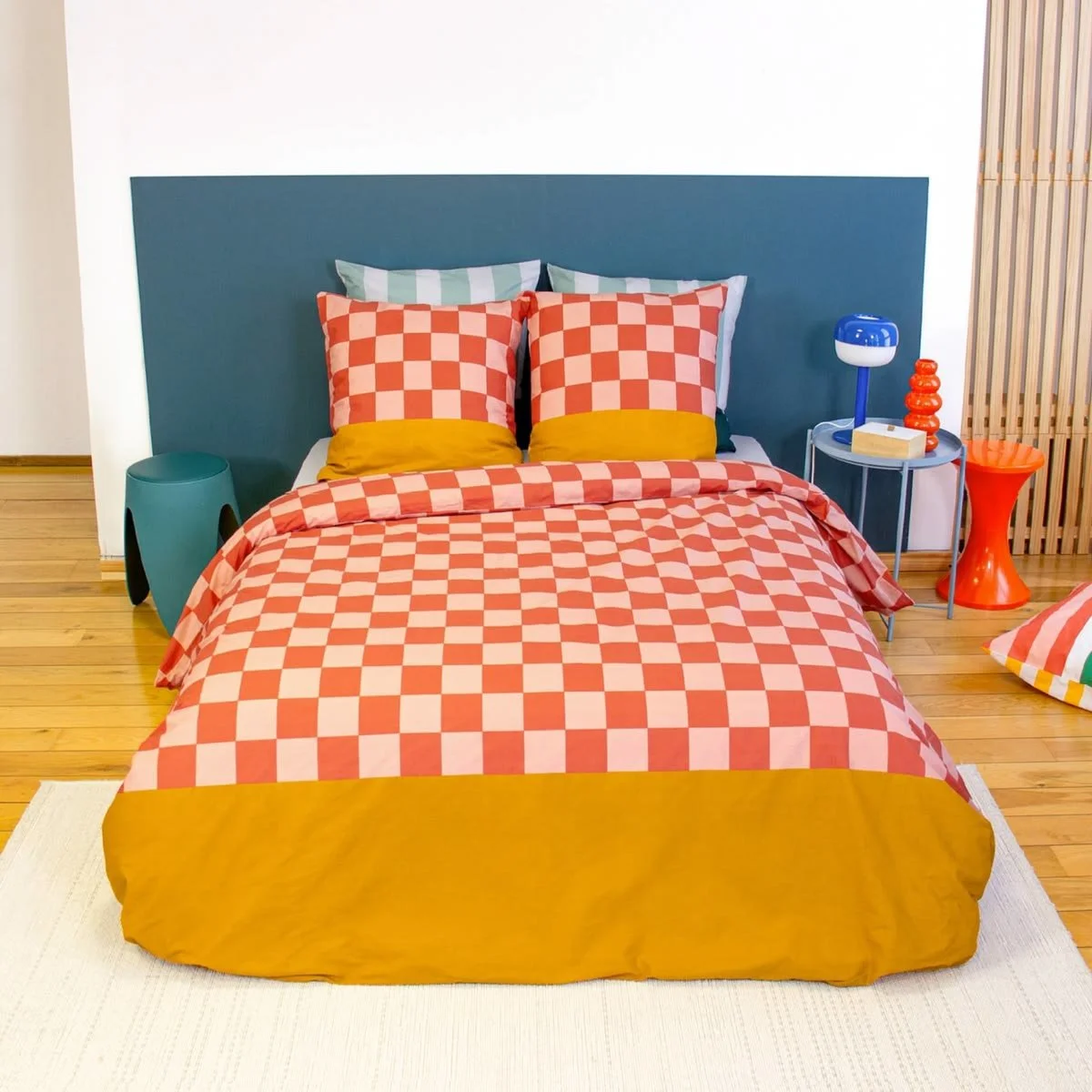 Parure de lit (lit double) - 80€ [ ou 2 parts de 40€ ]