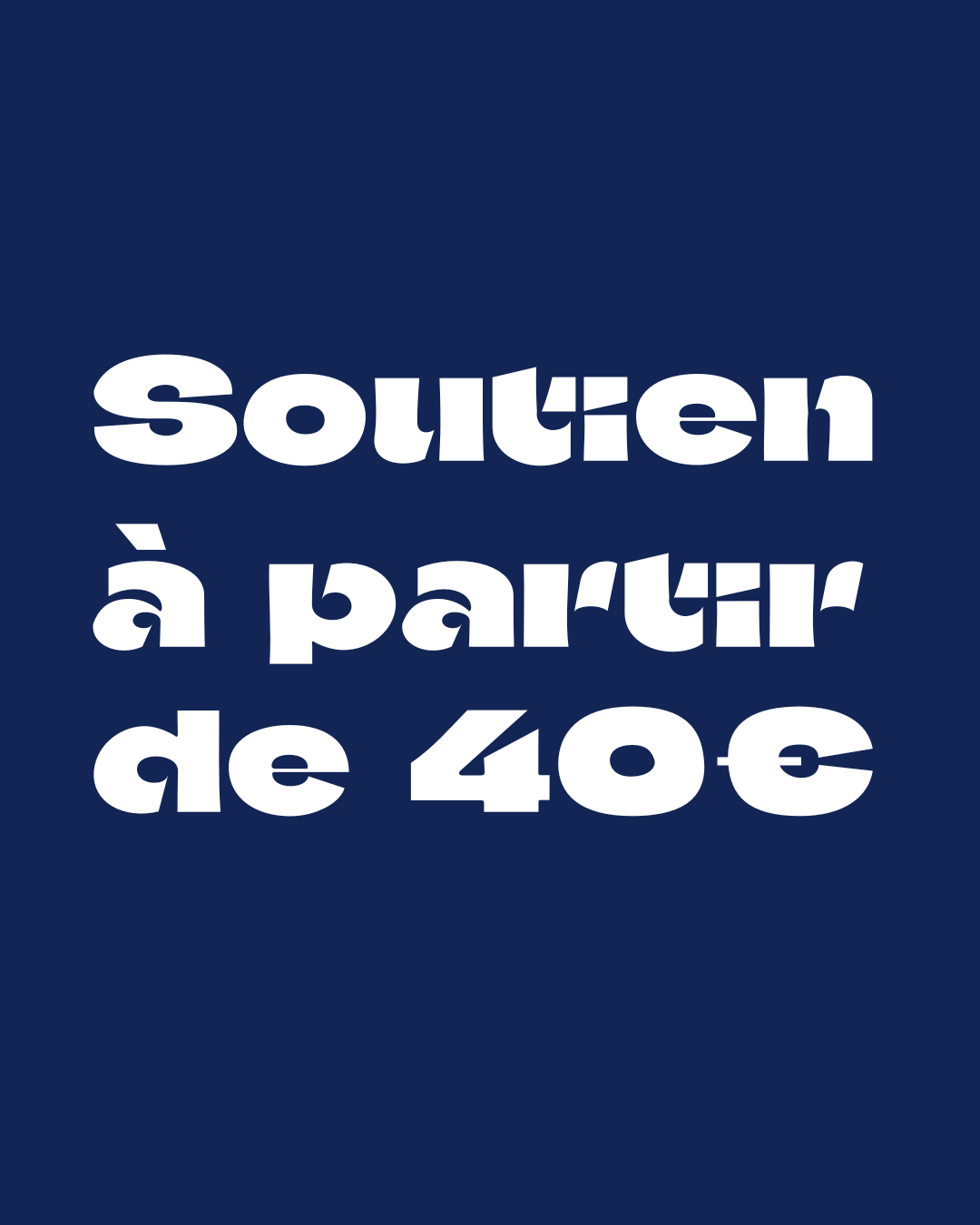 Don à partir de 40€