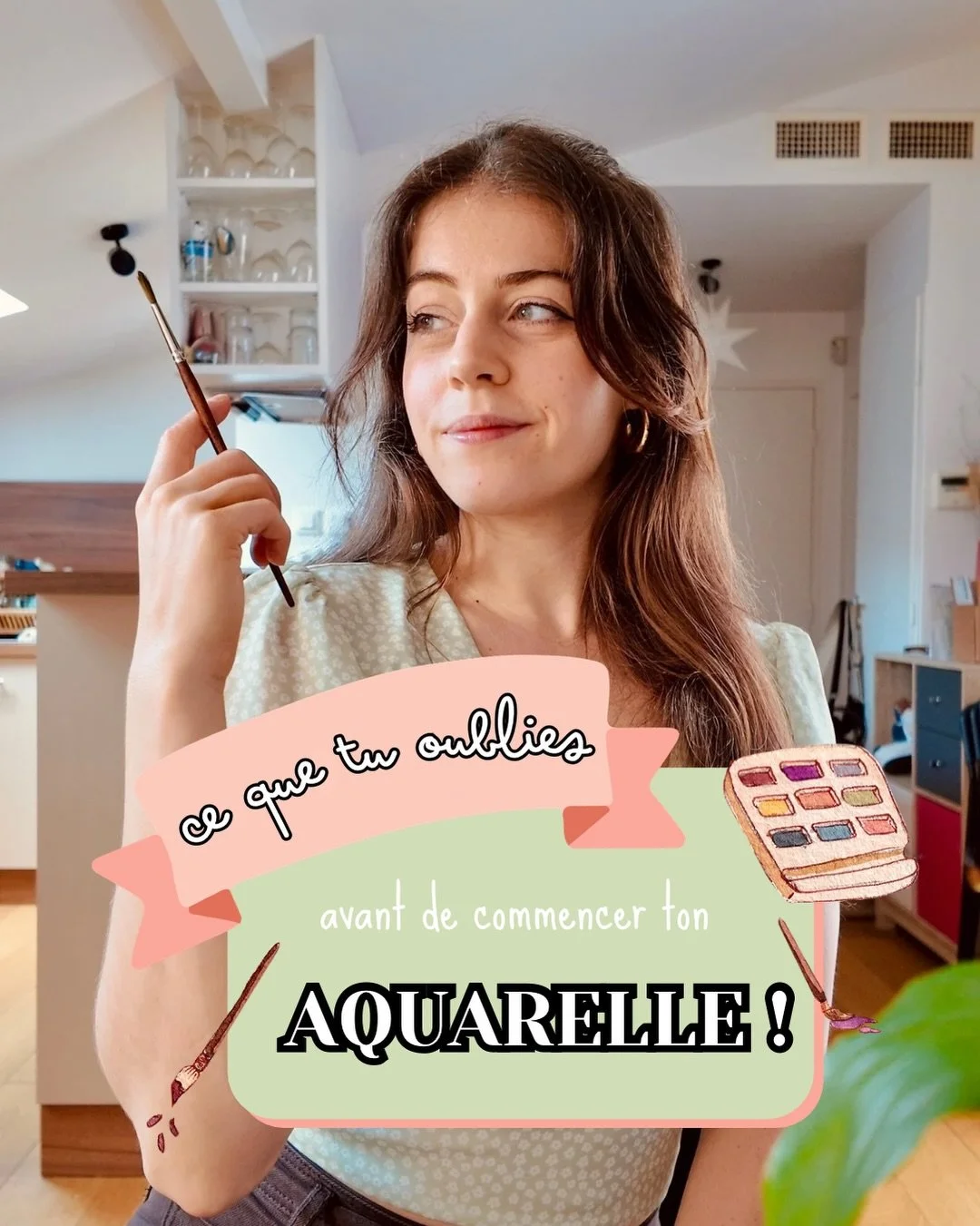 L&rsquo;erreur avant de d&eacute;buter ton aquarelle ! 🎨

La plus commune est une je vois r&eacute;guli&egrave;rement lors de mes ateliers et de mes cours. Celle de ne pas r&eacute;aliser de croquis pr&eacute;paratoire avant ! 

Car oui dessiner &ag