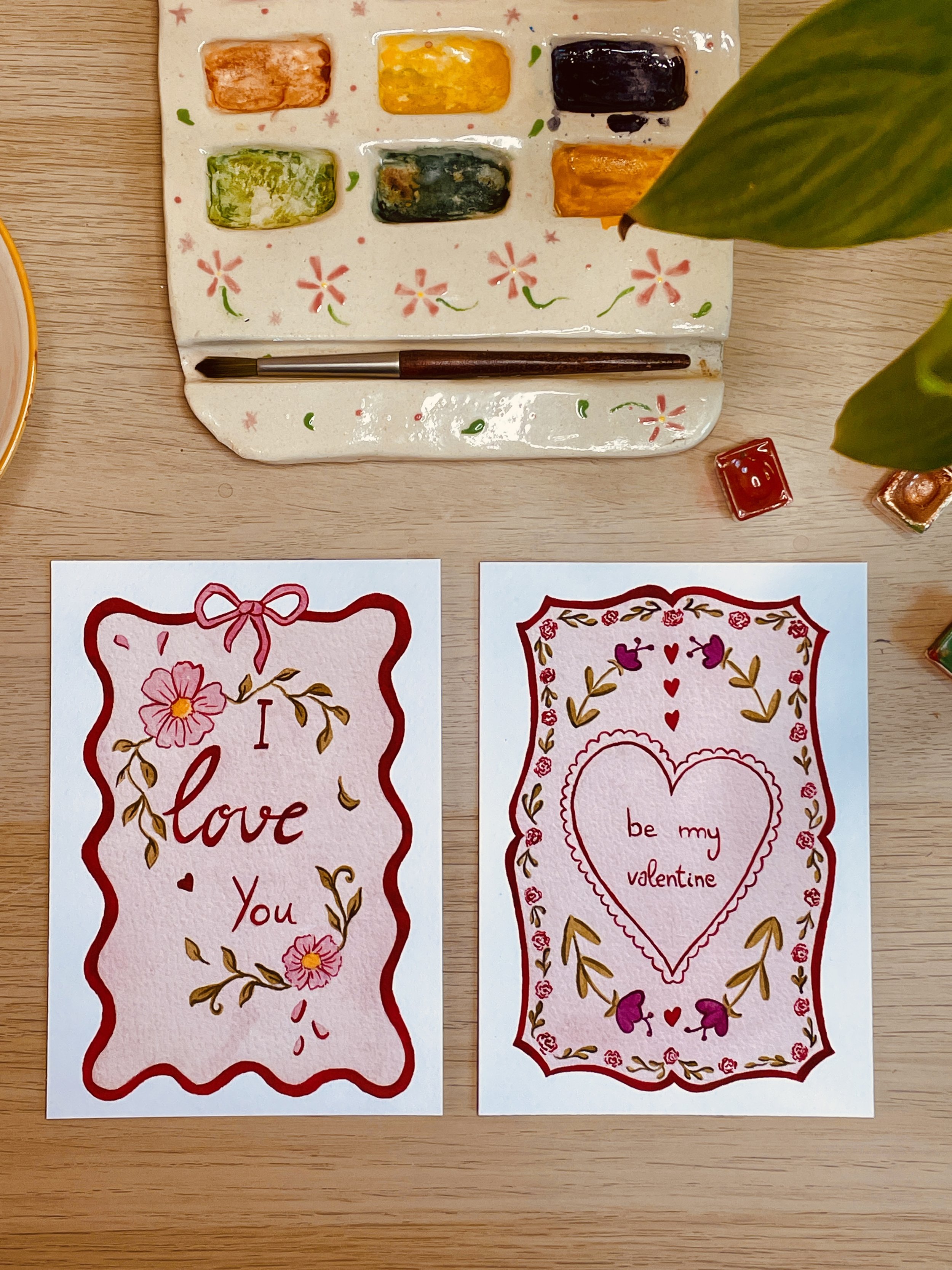 Cartes d'amour - lot de 2
