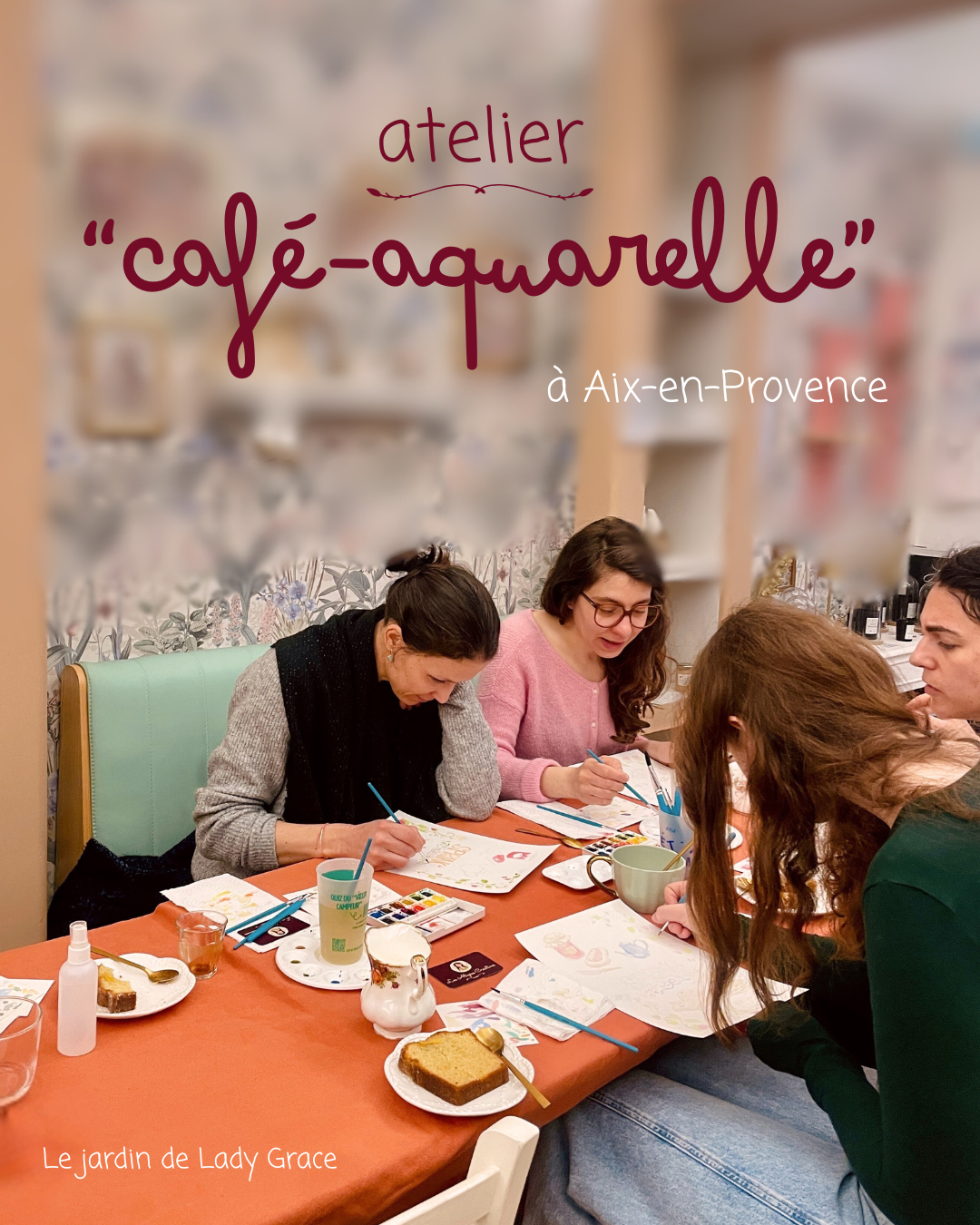 Atelier "café-aquarelle" - Aix-en-provence