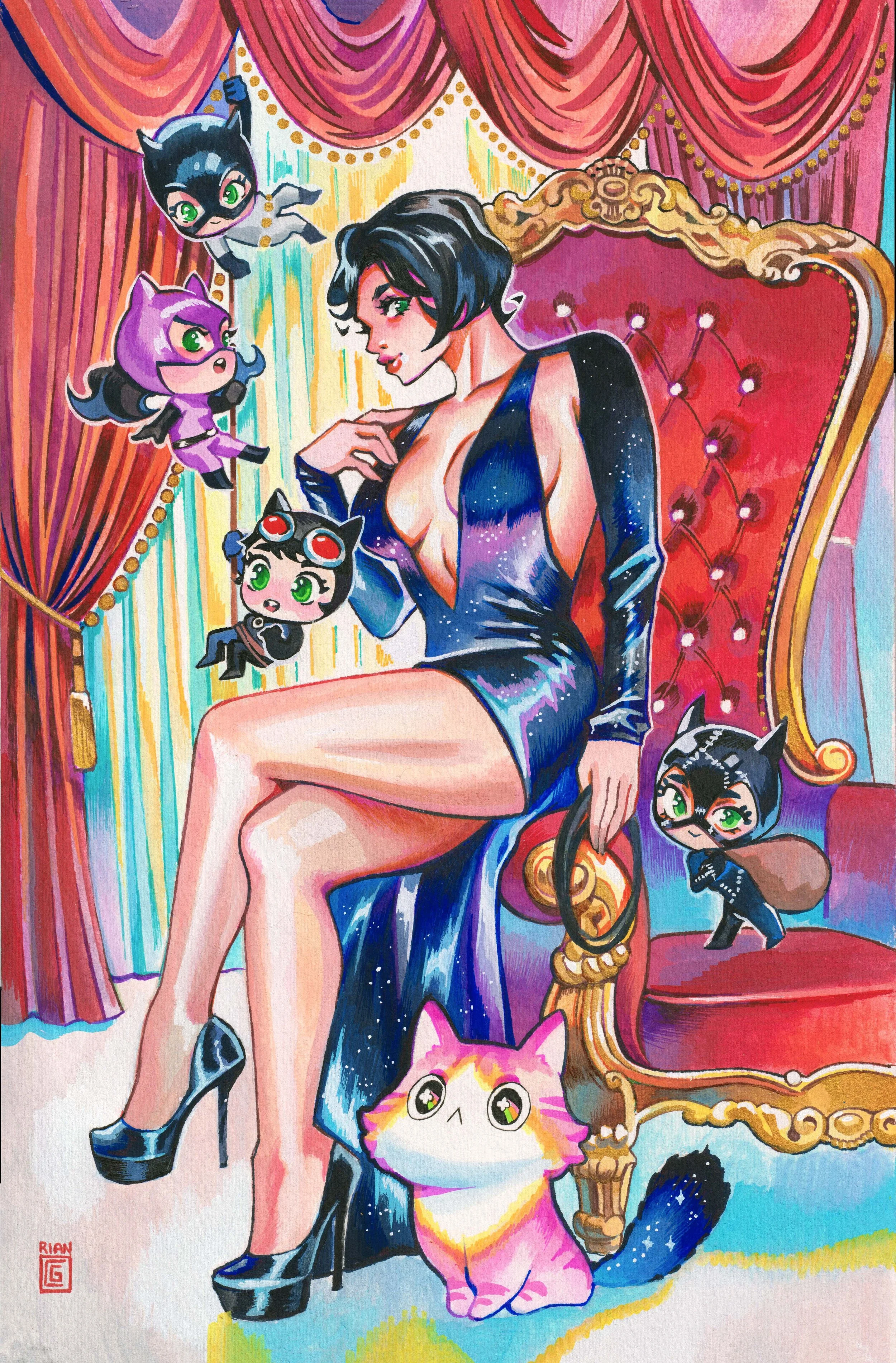 Catwoman Vol 5 #58 Cover E (Rian Gonzales Variant)