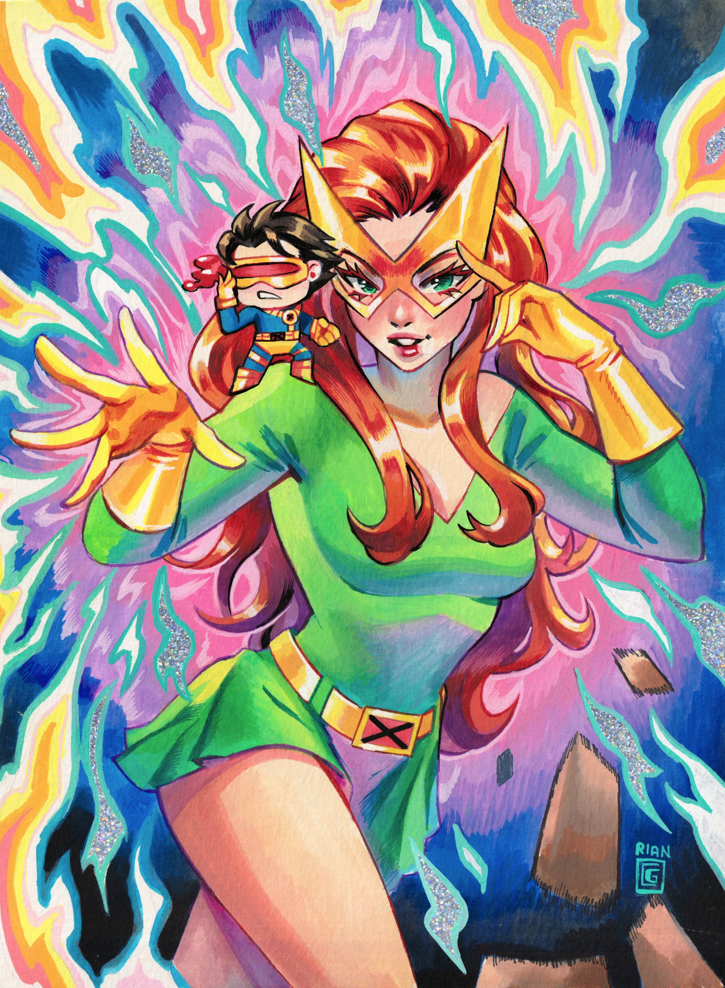 Jean Grey Marvel Girl (Patreon Commission)