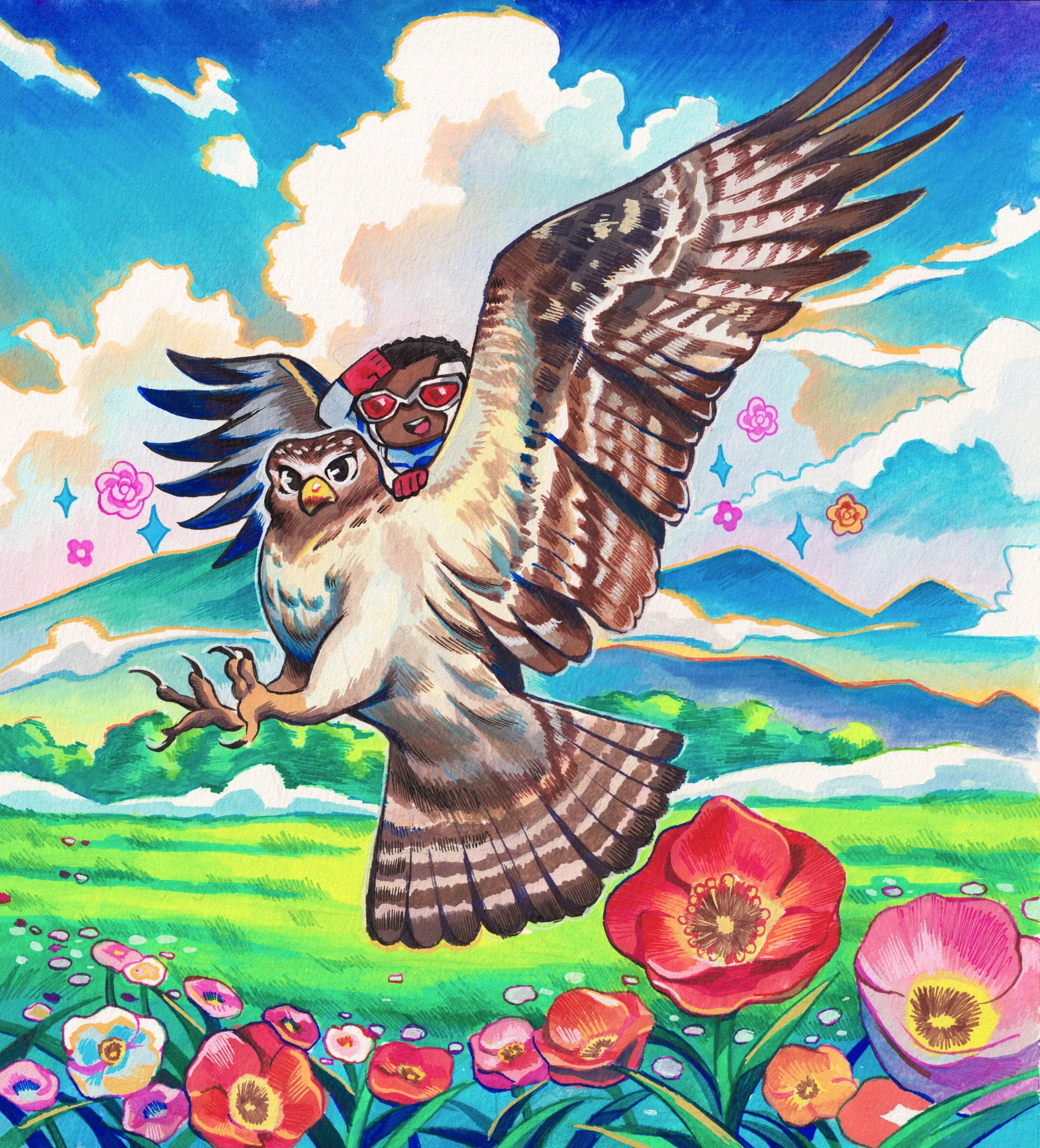 Chibi Redwing (Rian Gonzales Variant)