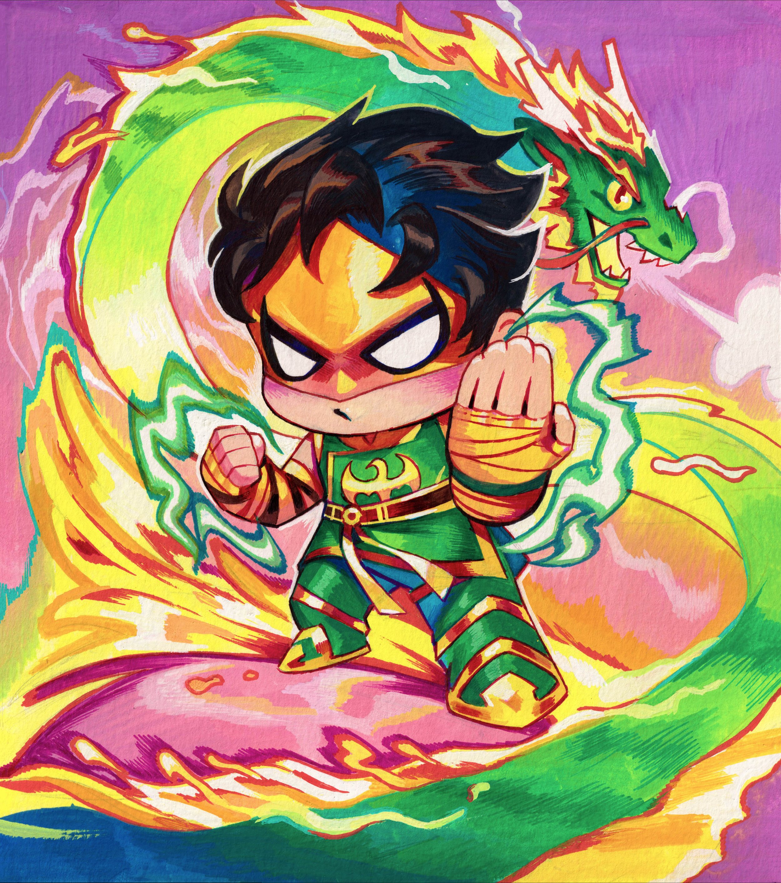 Chibi Iron Fist (Rian Gonzales Variant)