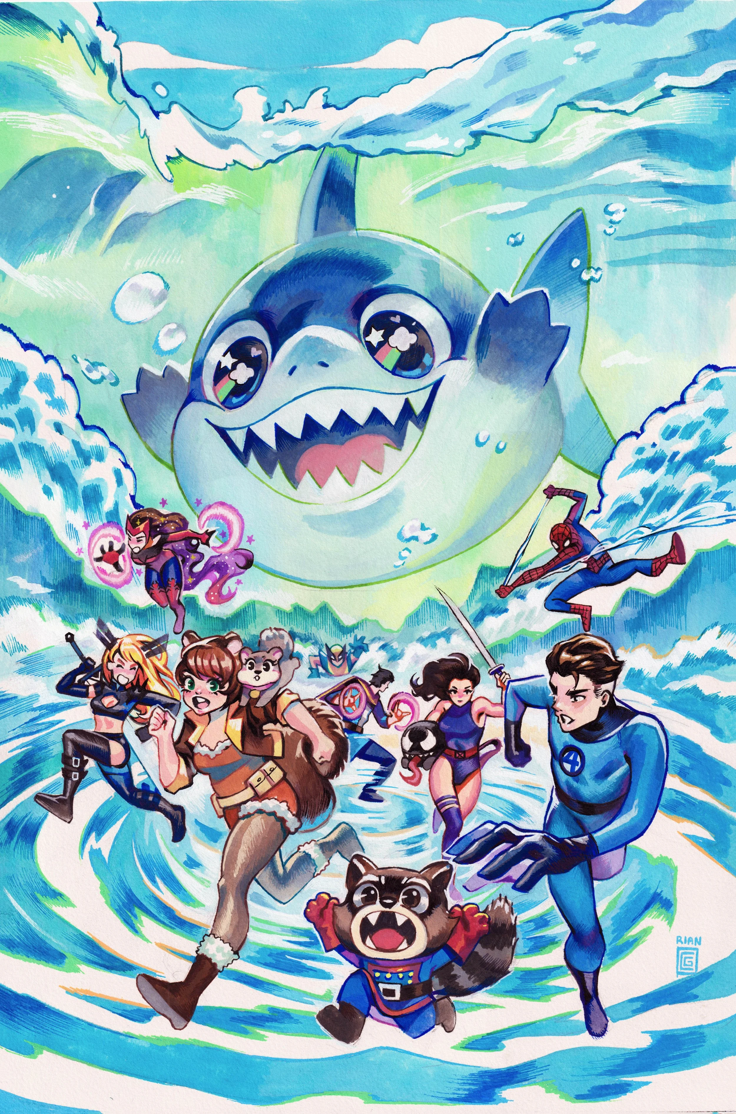 It's Jeff: Jeff The Landshark #2 Rian Gonzales Variant