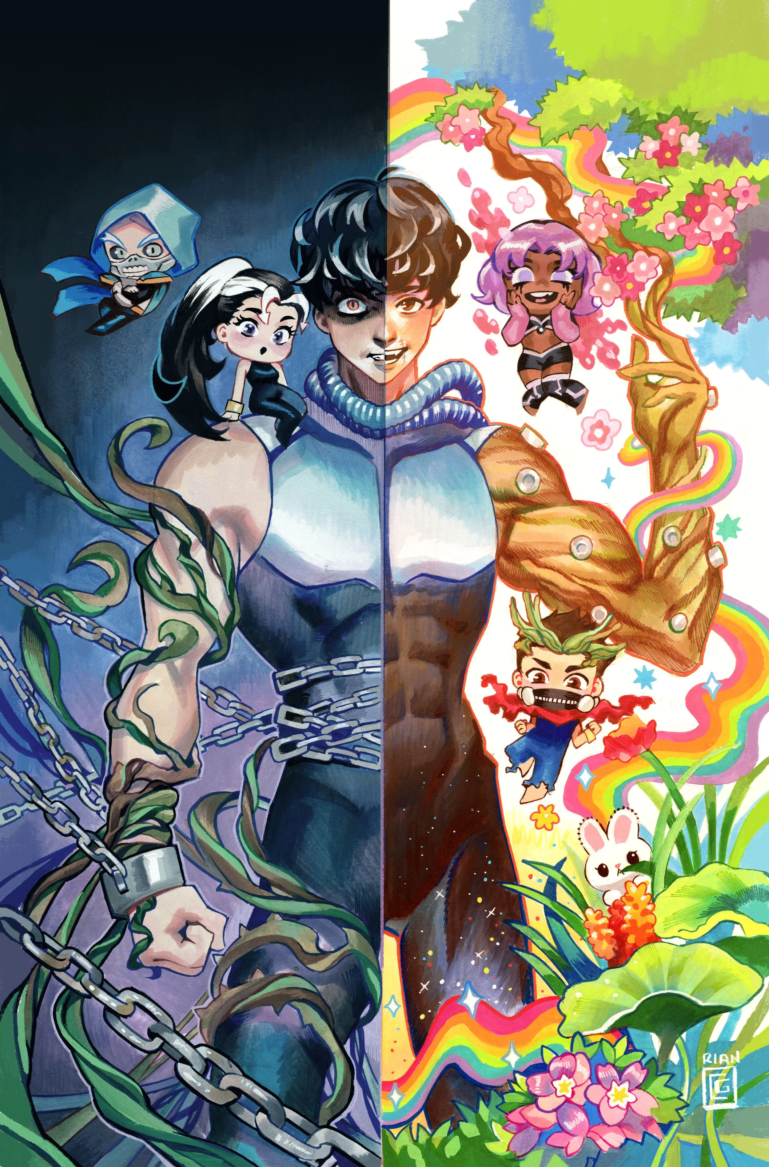 Marvel Mangaverse: Arcane Avengers #1 (Rian Gonzales Variant)