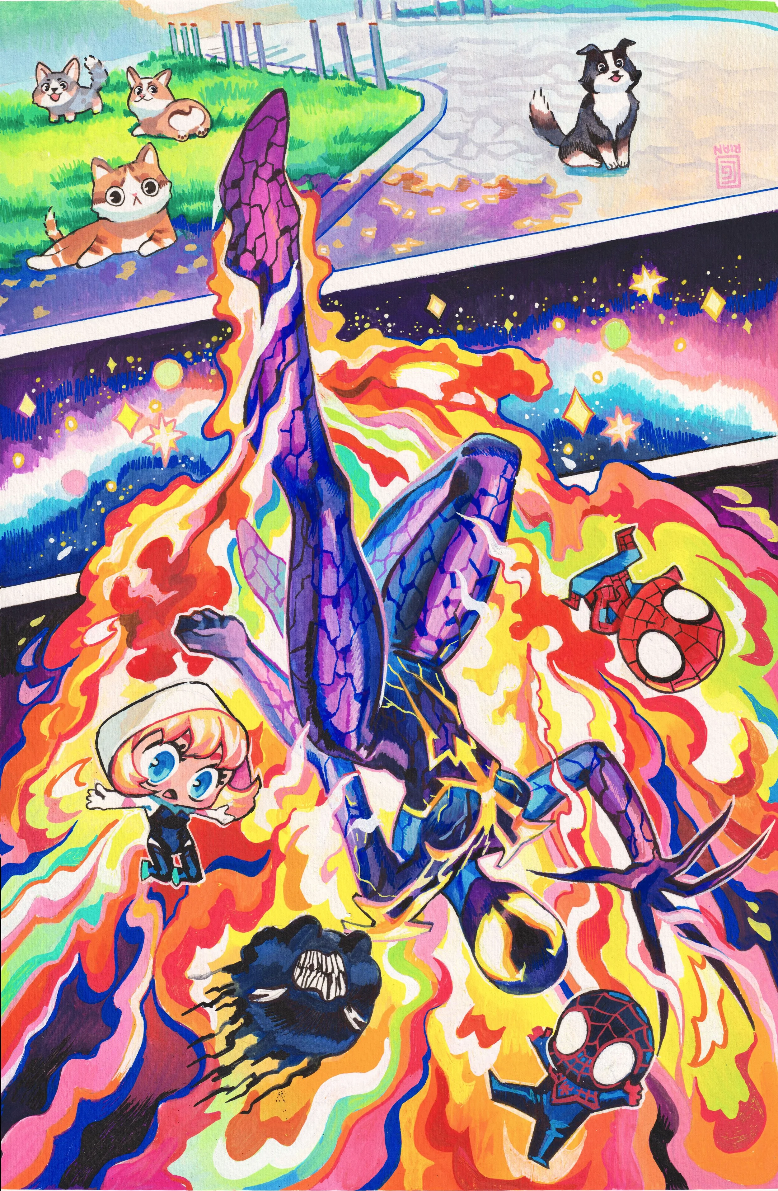 Edge Of Spider-Verse #4 (Rian Gonzales Variant)