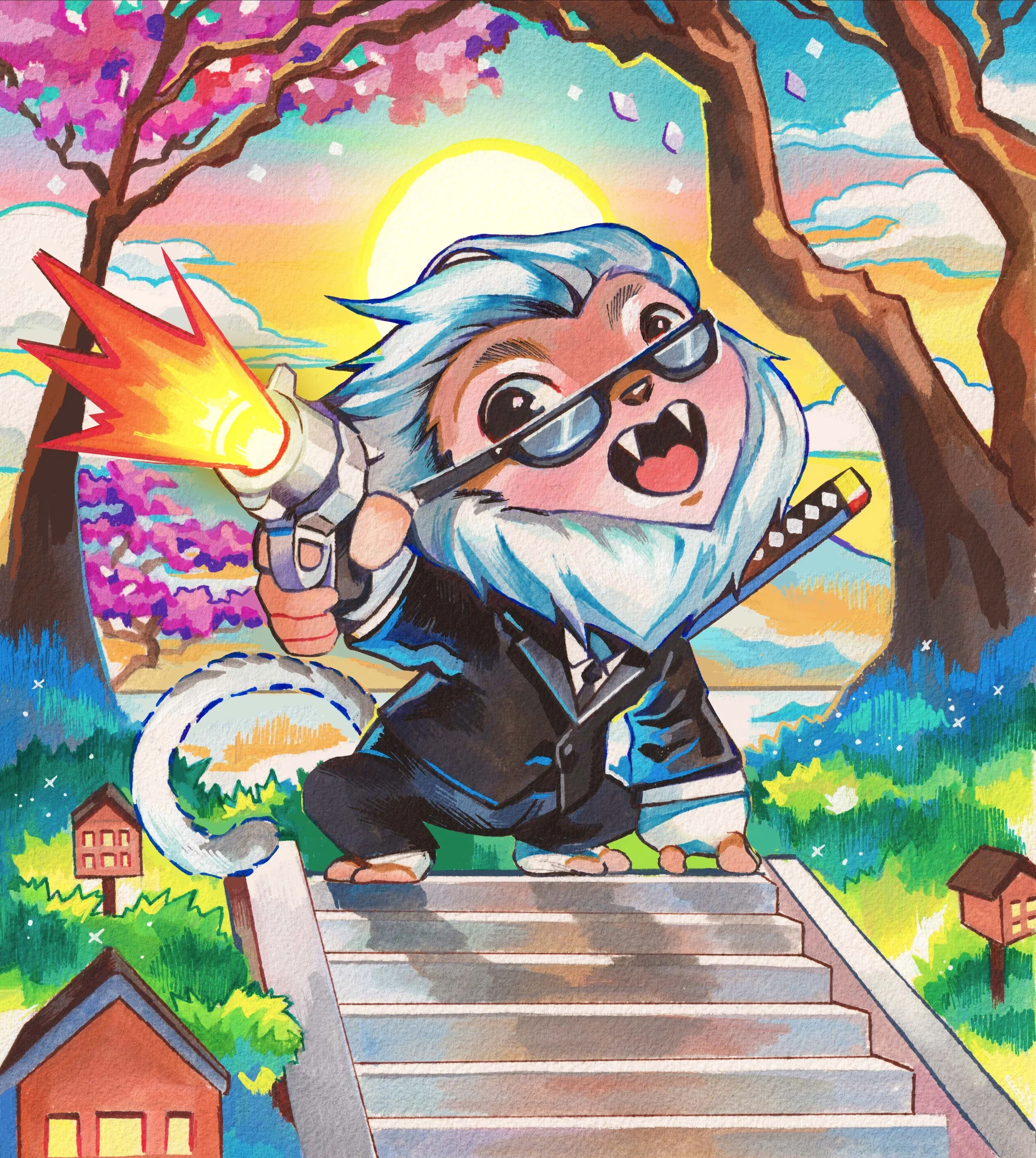 Chibi Hit Monkey (Rian Gonzales Variant)