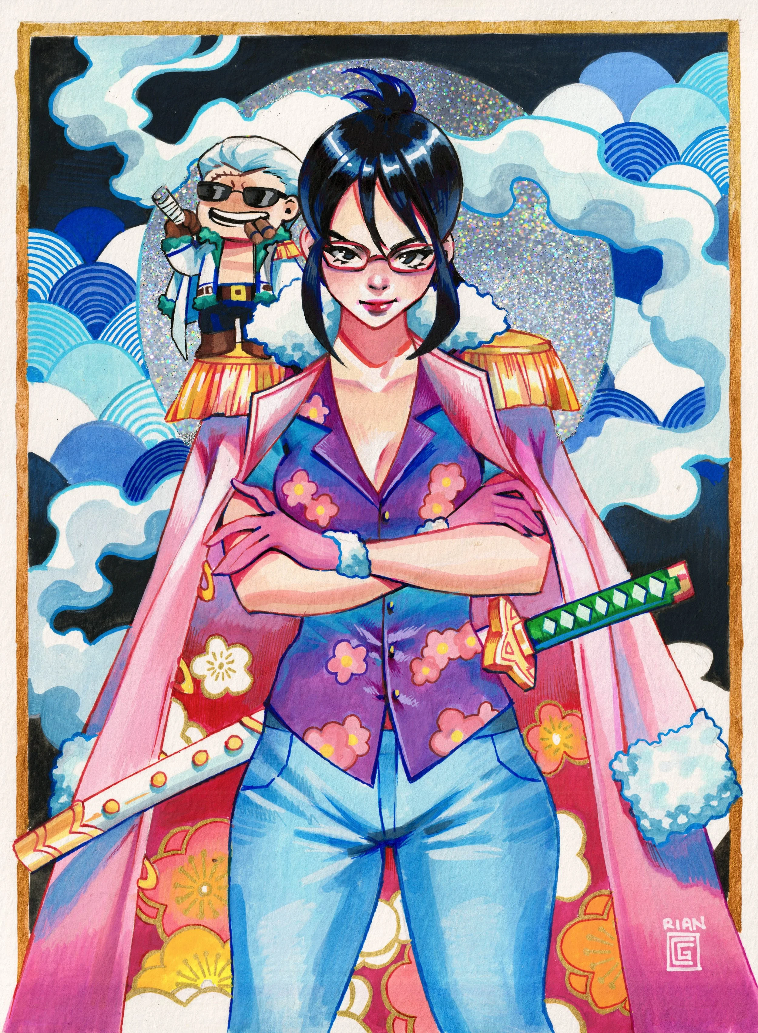 One Piece Tashigi (Patreon Commission)