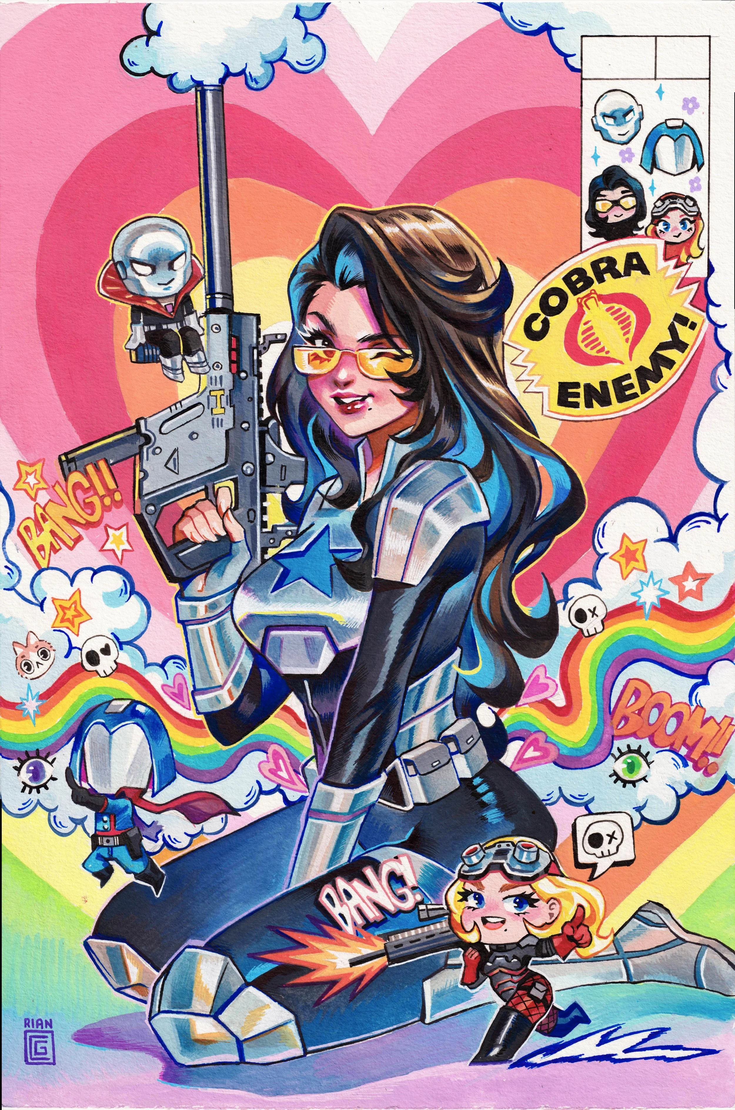 GI JOE #1 THIRD EYE EXCLUSIVE TEAM JOE VARIANT