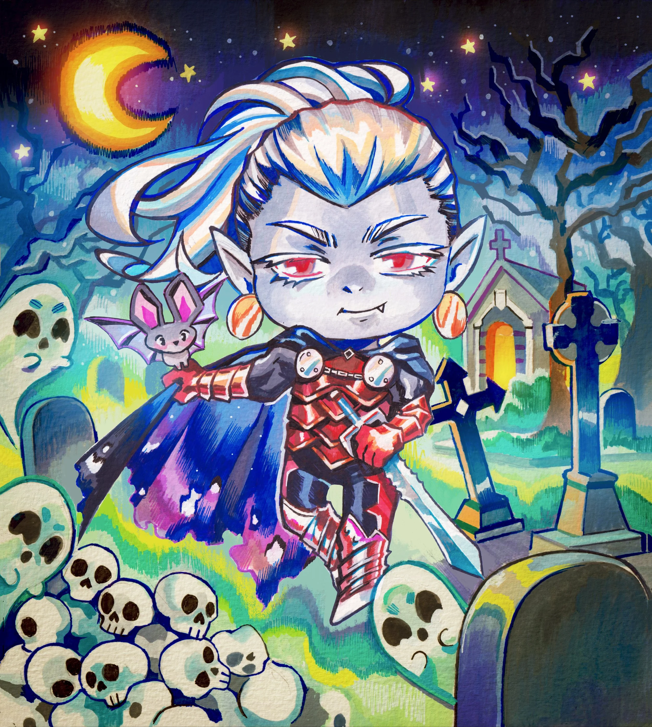 Chibi Dracula (Rian Gonzales Variant)