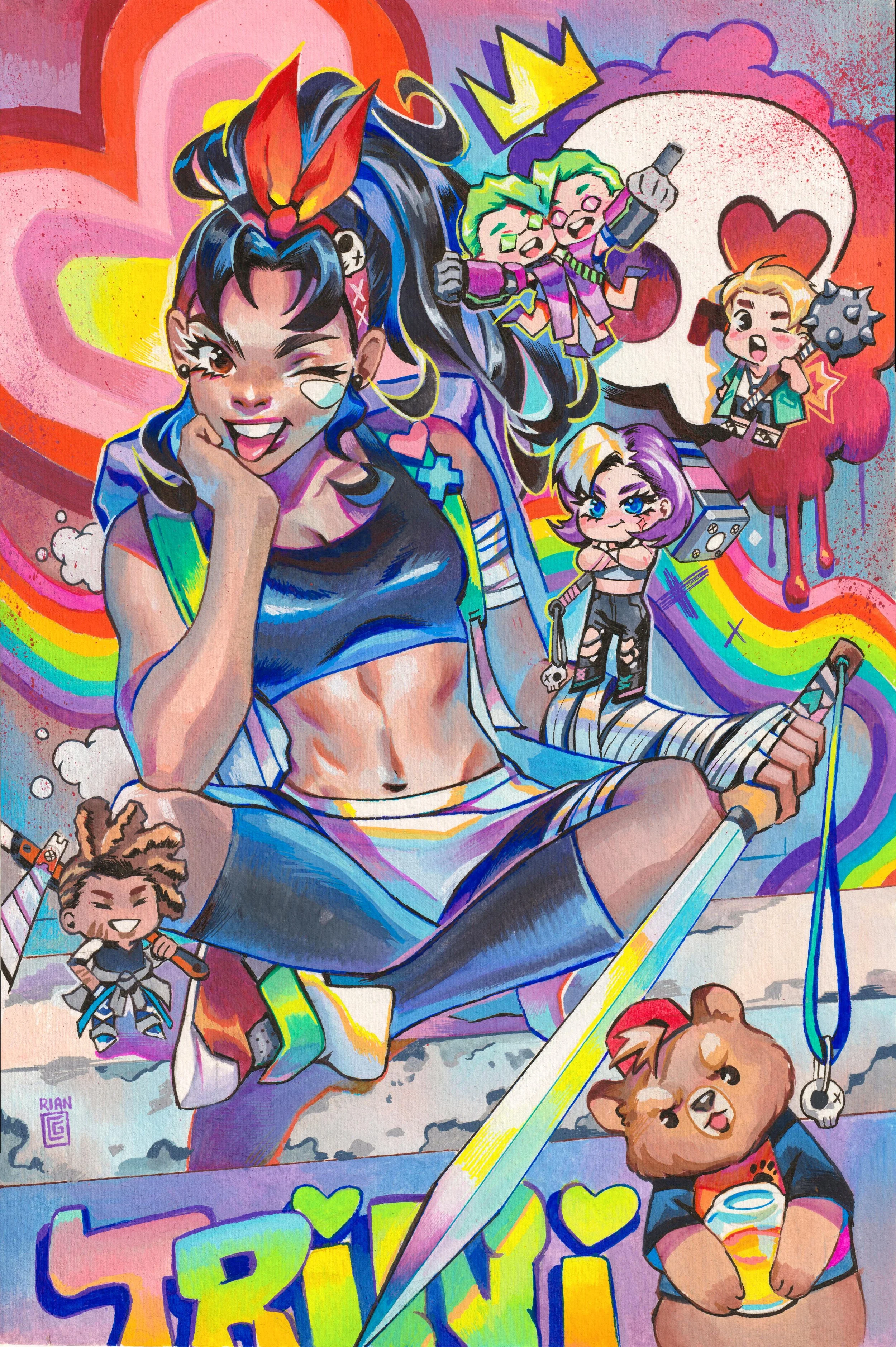 I Heart Skyll Crusher #2 (Rian Gonzales Variant)