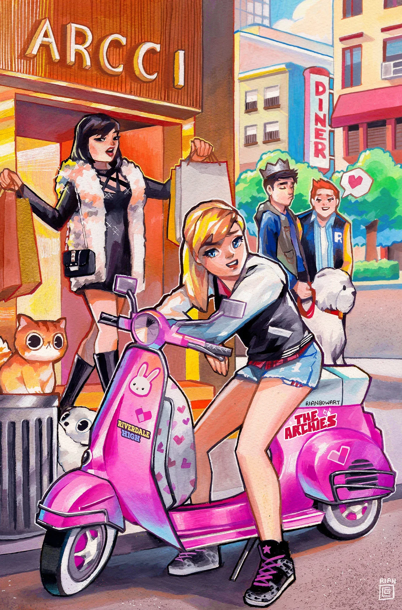 Betty and Veronica #1 (Rian Gonzales Variant)