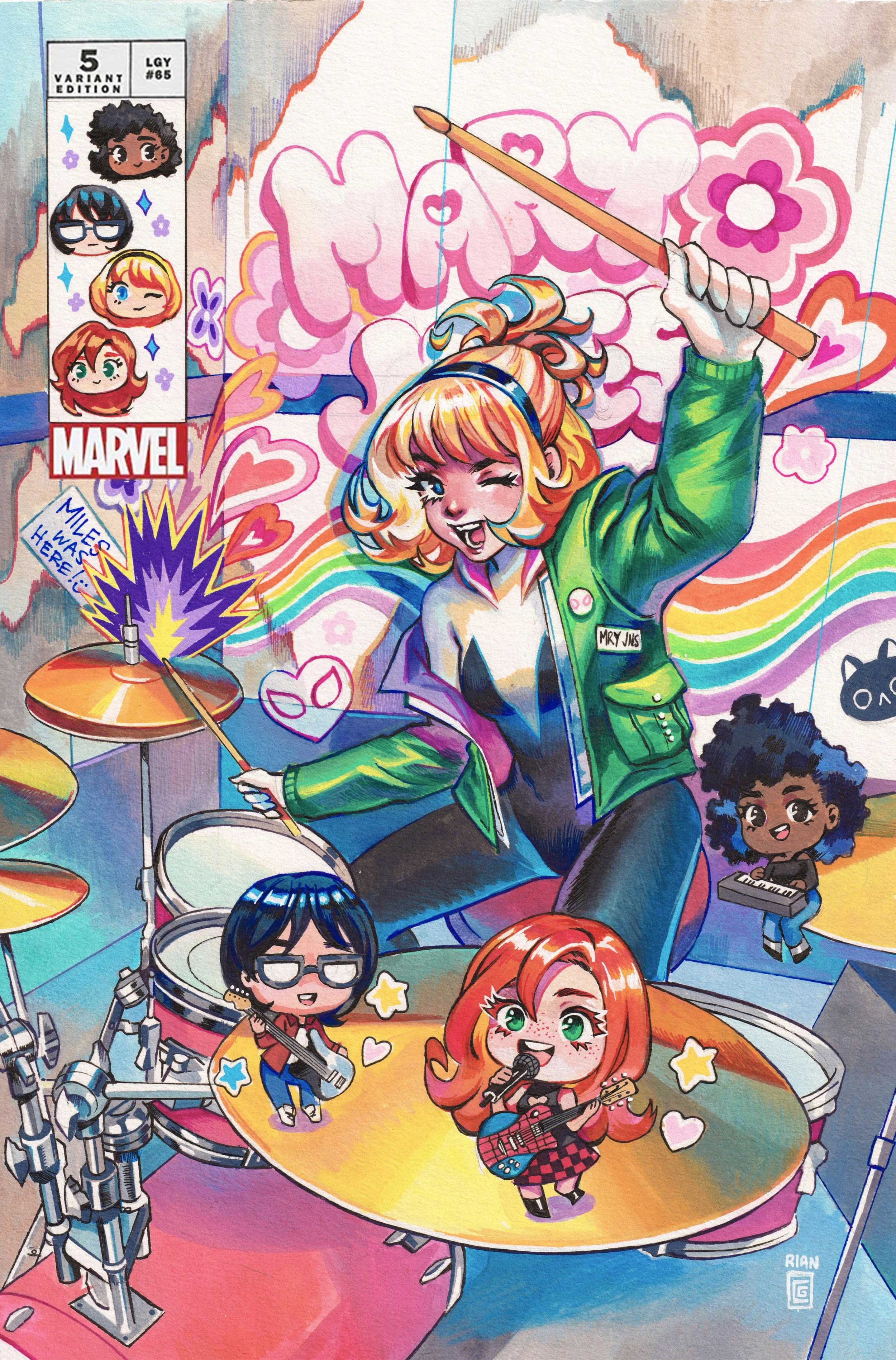 Spider-Gwen: Ghost-Spider #5 (Rian Gonzales Variant)