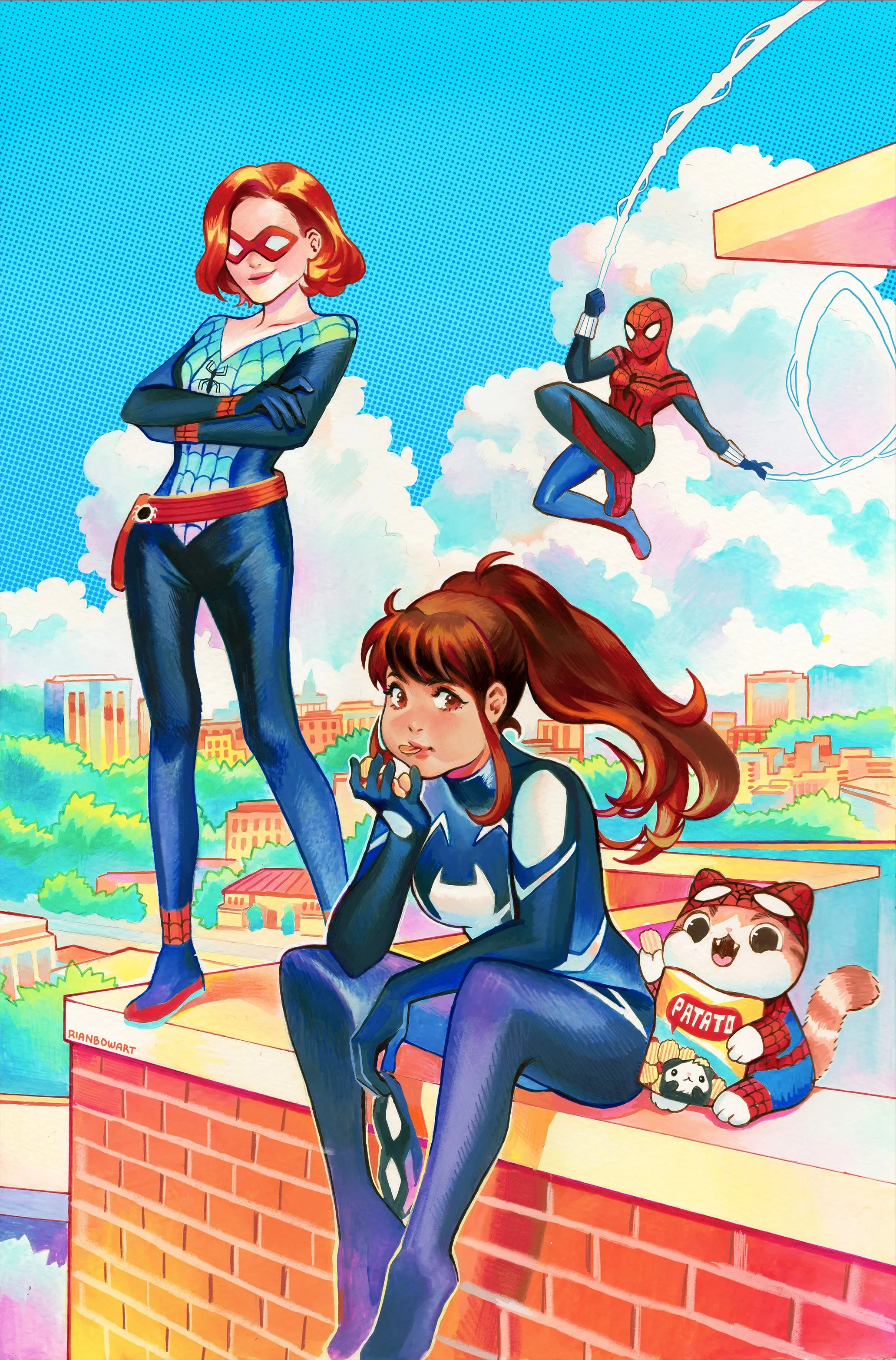 Spider-Girls #3 (Rian Gonzales Variant)